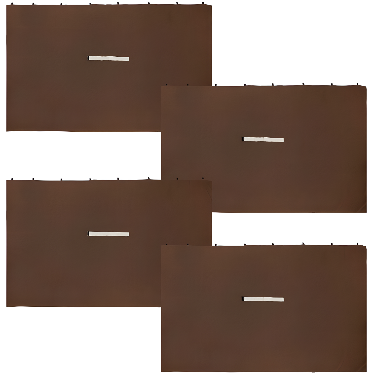 Arlmont & Co. Solomon Arlmont & Co. Fabric Side Wall for Gazebo (Set of 4)