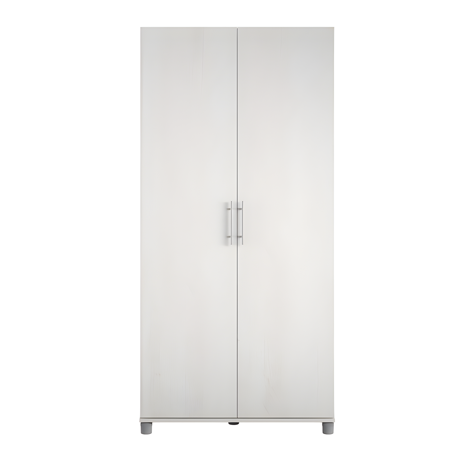 Systembuild Camberly 36" Utility Storage Cabinet, Ivory Oak