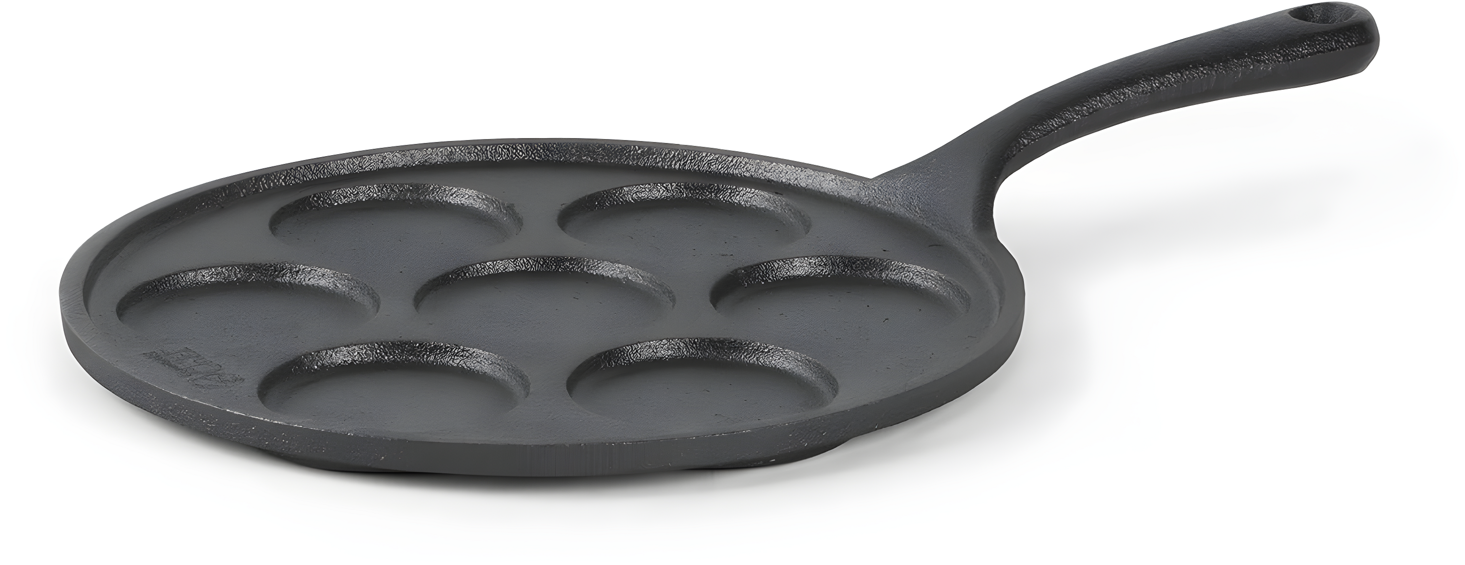 Commercial Chef Commercial CHEF Cast Iron Pancake Pan, Makes 7 Mini Silver Dollar Pancakes