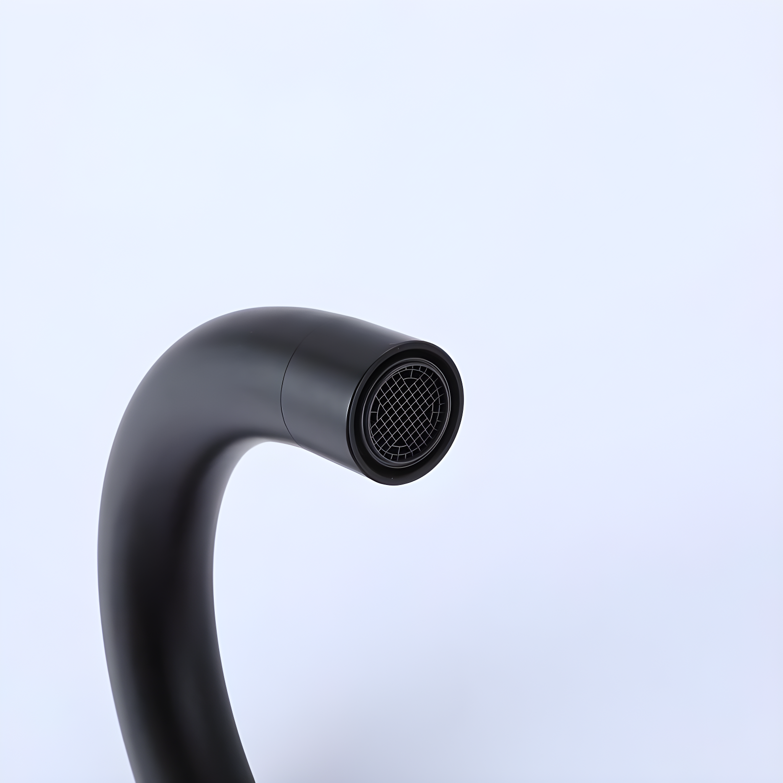 VIBRANTBATH Single-Hole Single-handle Bathroom Faucet 6025-Black