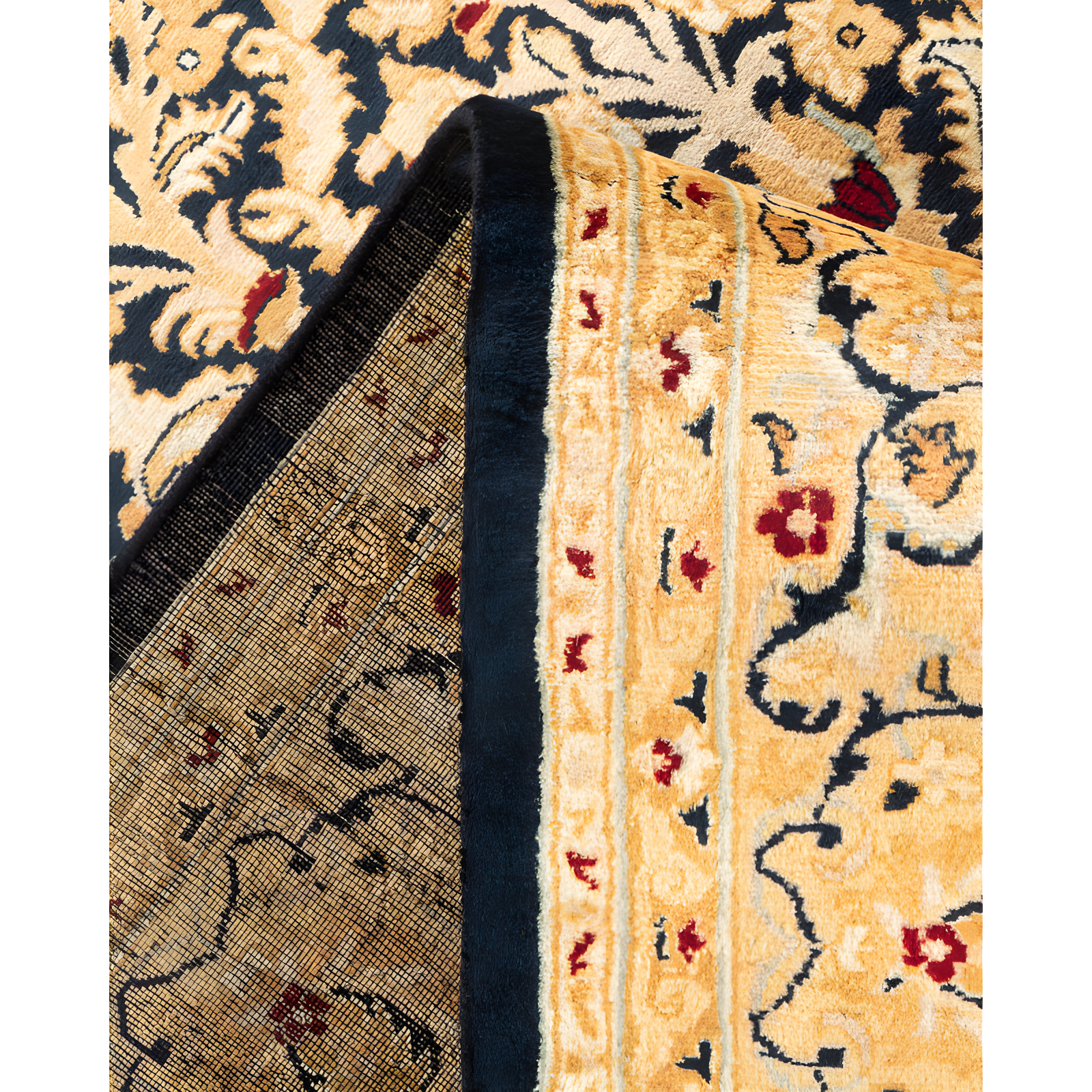 Solo Rugs One-of-a-Kind 6' 1" X 8' 8" 2000s Wool Area Rug Black