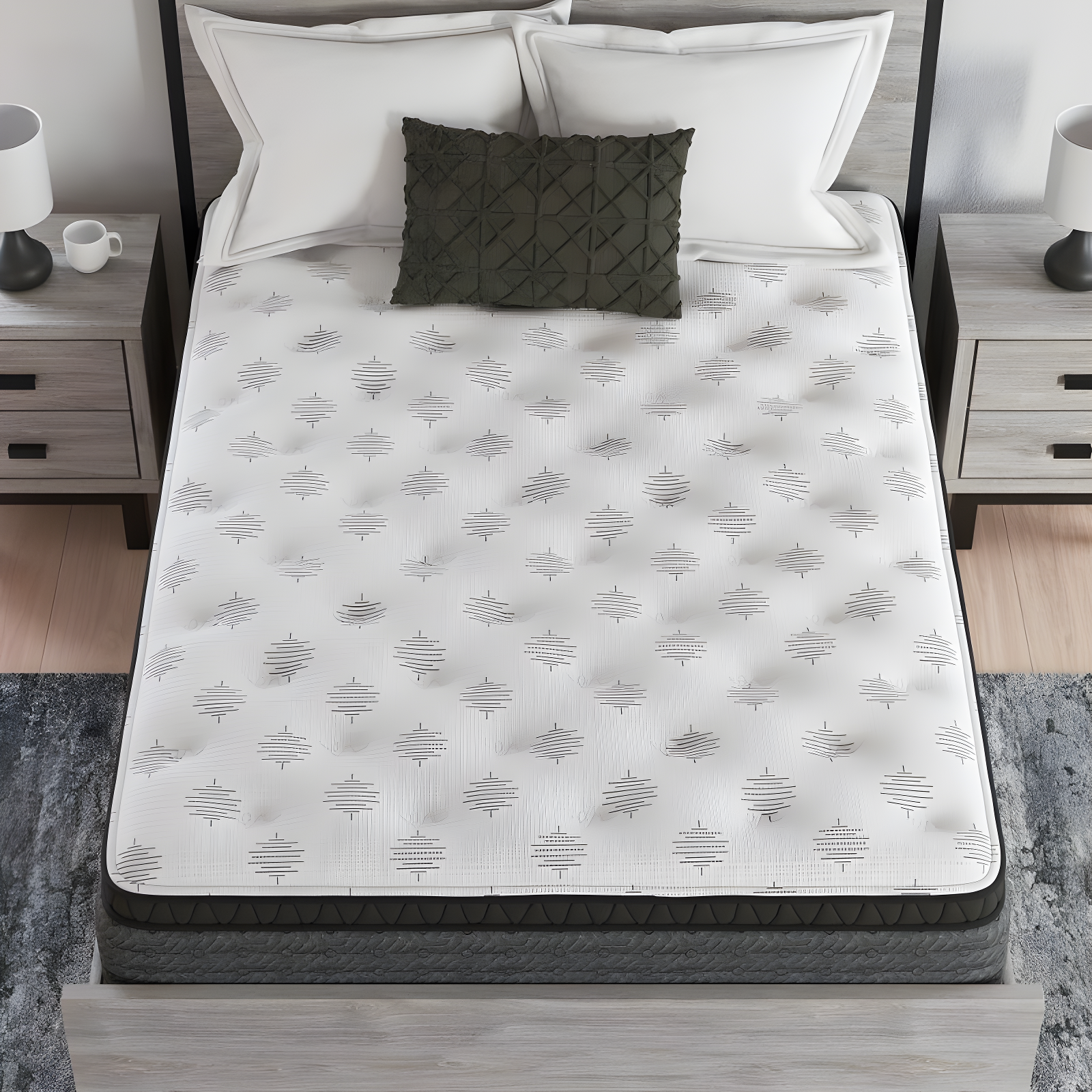 Signature Design by Ashley Ultra Luxury 16.2" Plush Hybrid Mattress