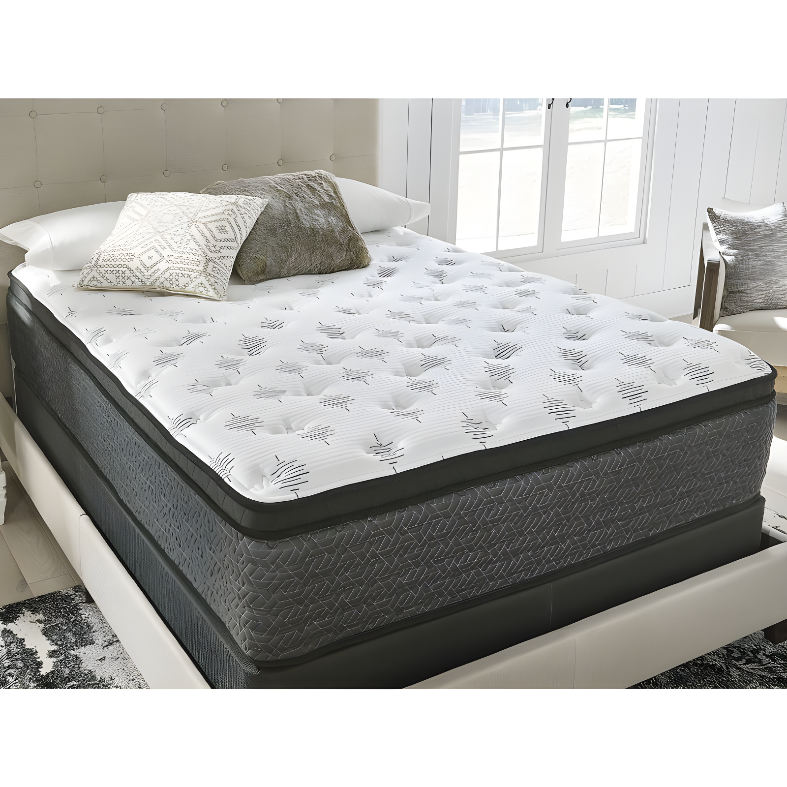 Signature Design by Ashley Ultra Luxury 16.2" Plush Hybrid Mattress