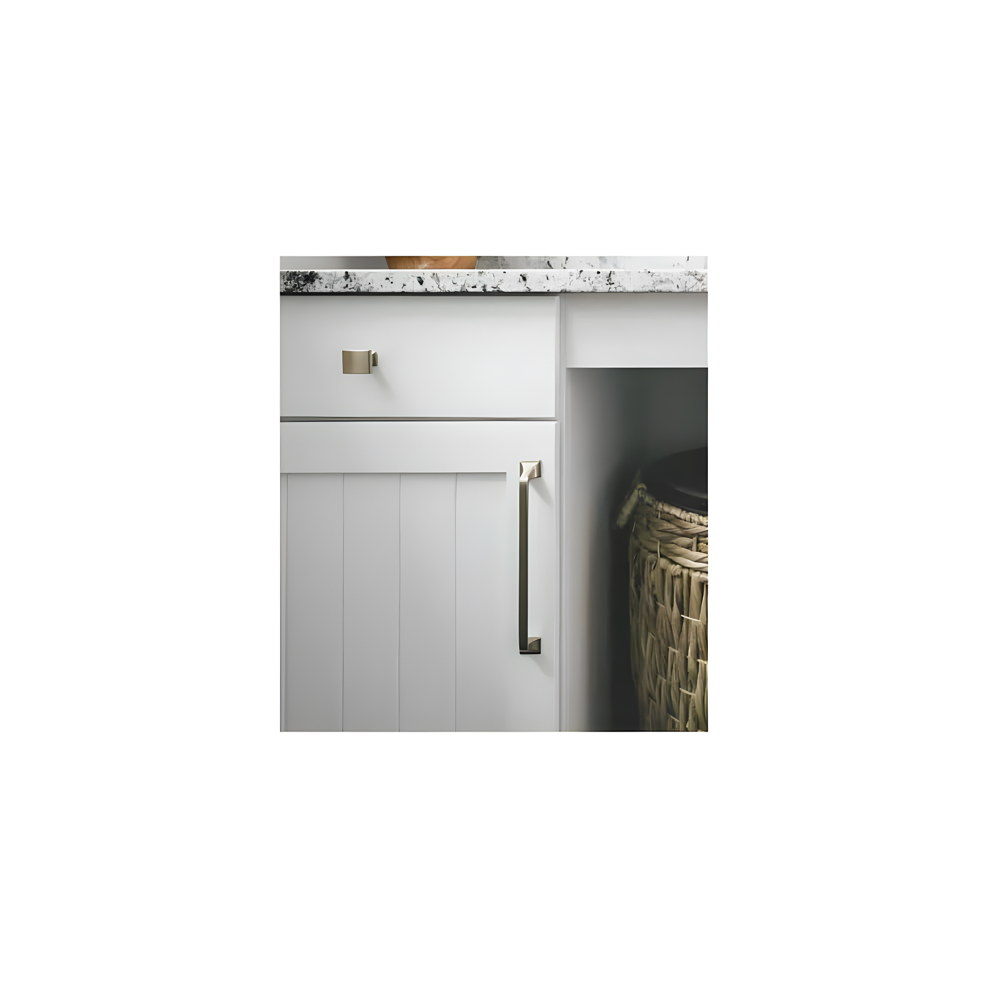Forge Kitchen Cabinet Handles, Solid Core Drawer Pulls for Cabinet Doors, 3"