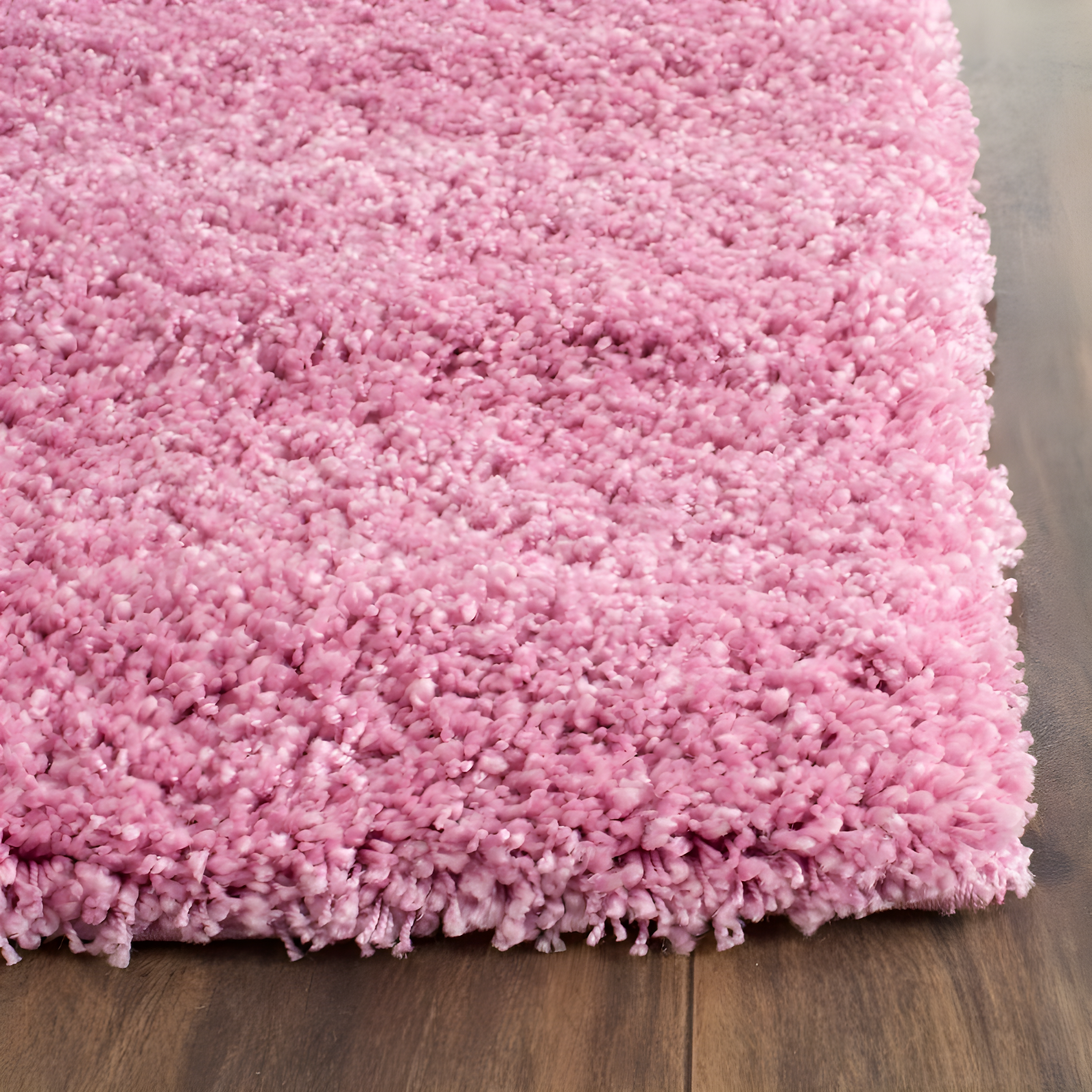 Shag SG151 Power Loomed Area Rug - Pink - 5'3"x5'3" - Safavieh.