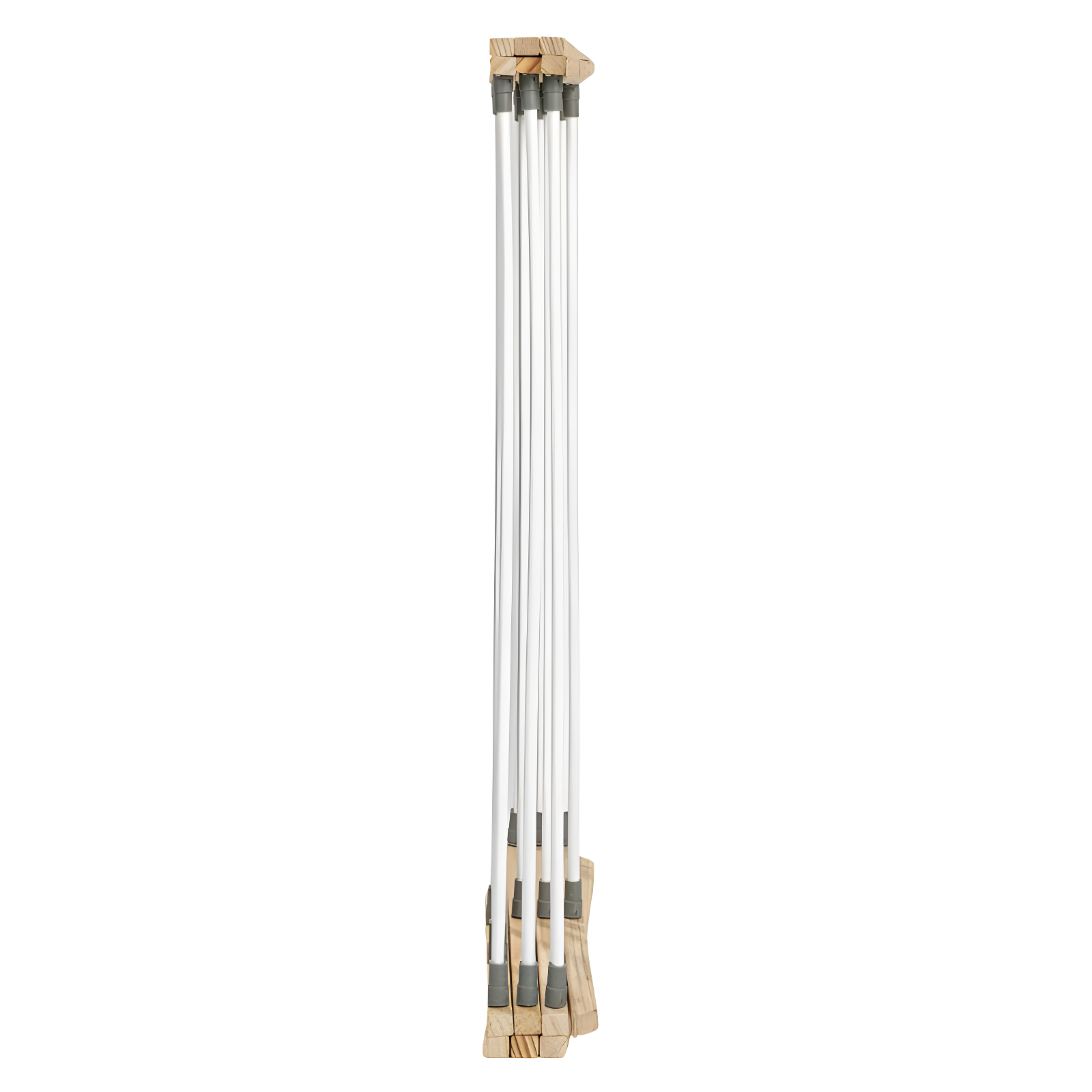 Household Essentials X-Frame Clothes Drying Rack, Natural