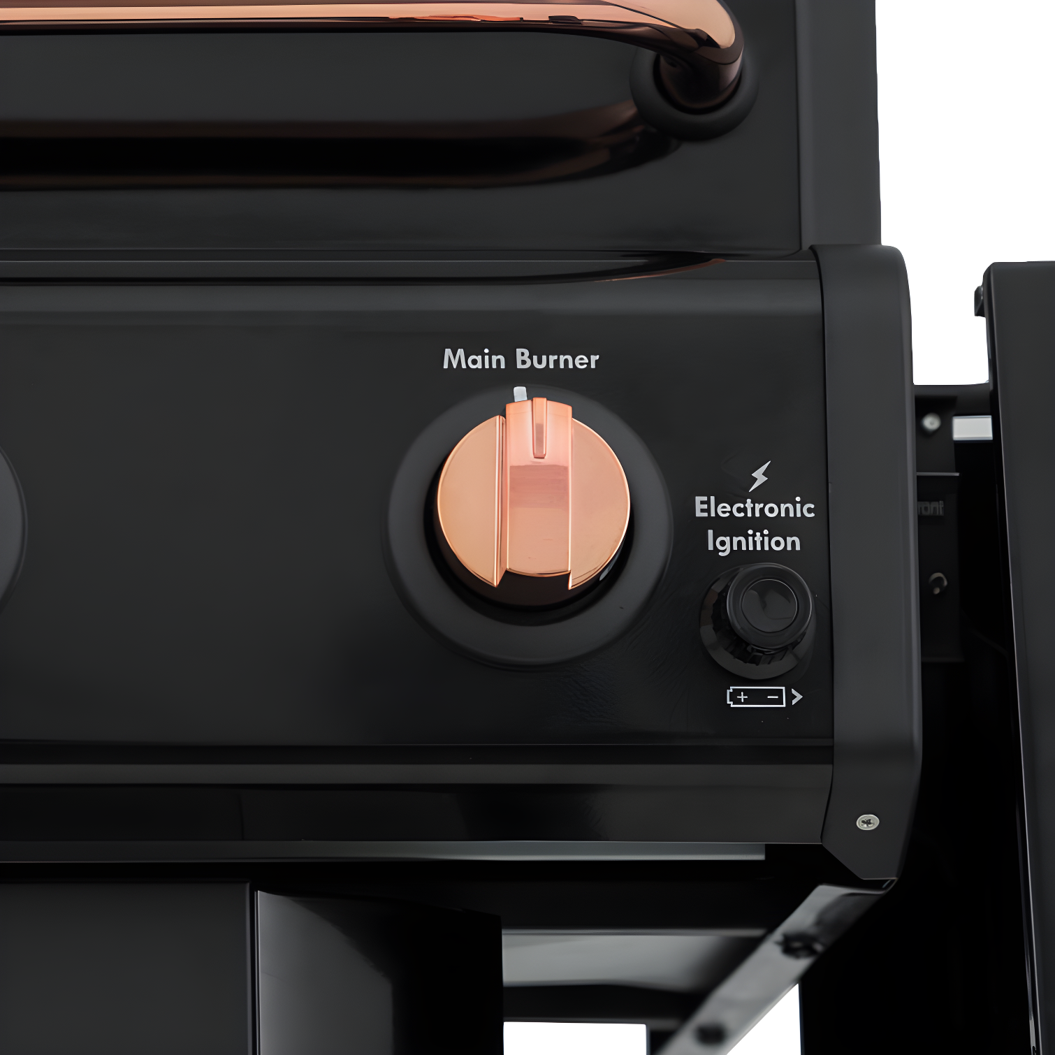 Kenmore 3-Burner Propane Gas Grill with Foldable Side Tables for Outdoor BBQ