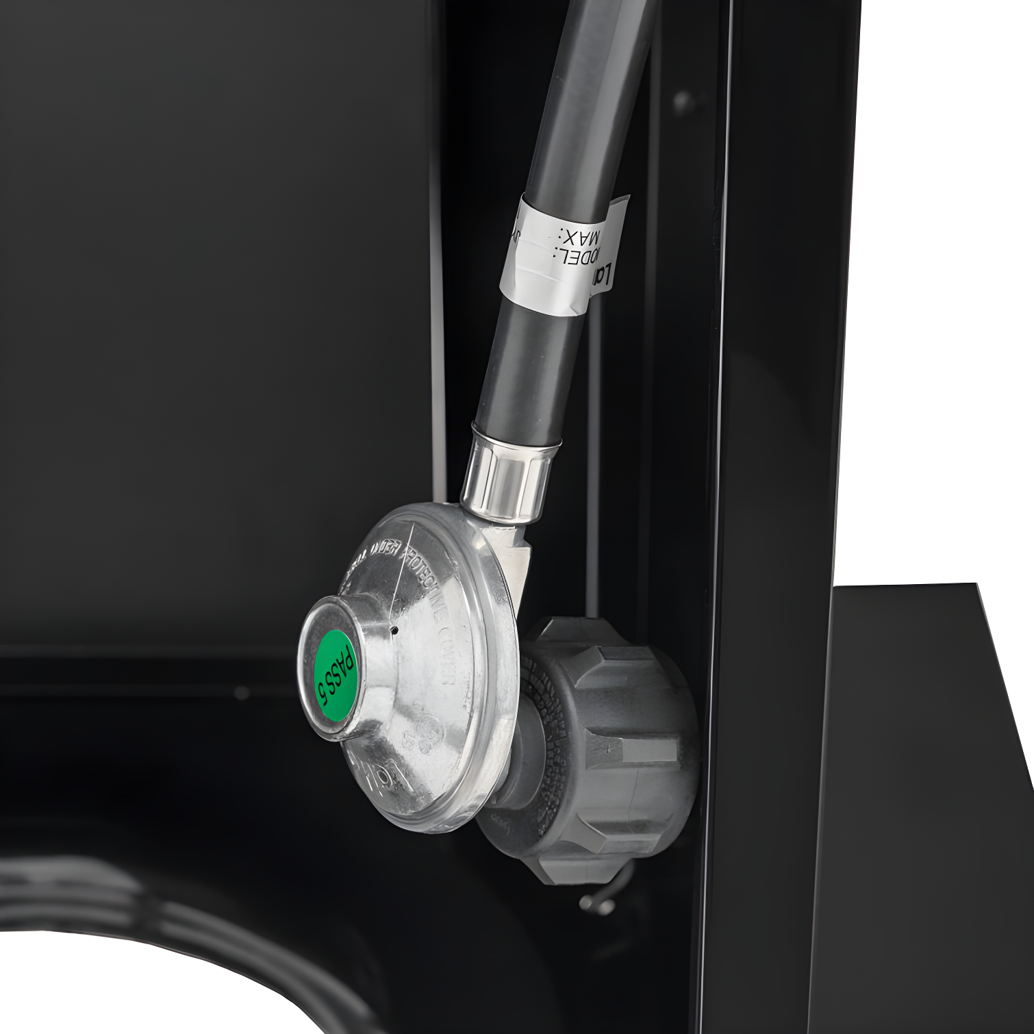 Kenmore 3-Burner Propane Gas Grill with Foldable Side Tables for Outdoor BBQ