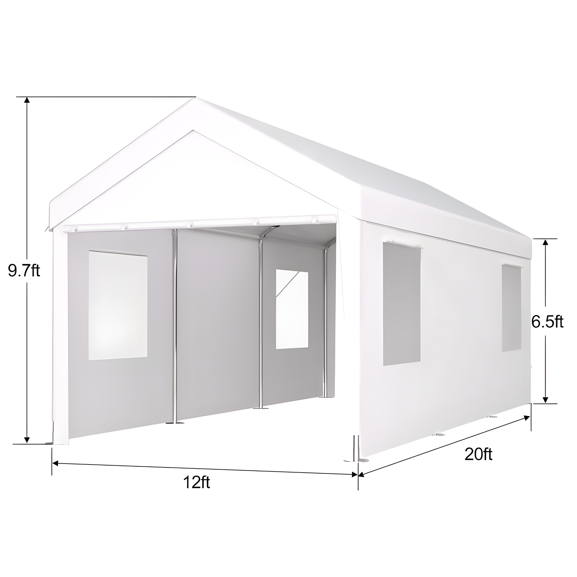 VEVOR Steel Carport