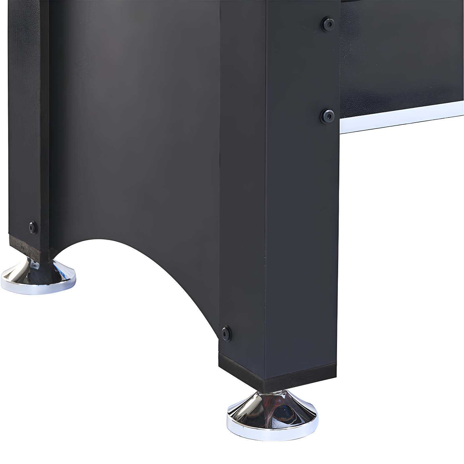 ALPHANEO 6-Ft Pool Table With Table Tennis Top - Black With Red Felt