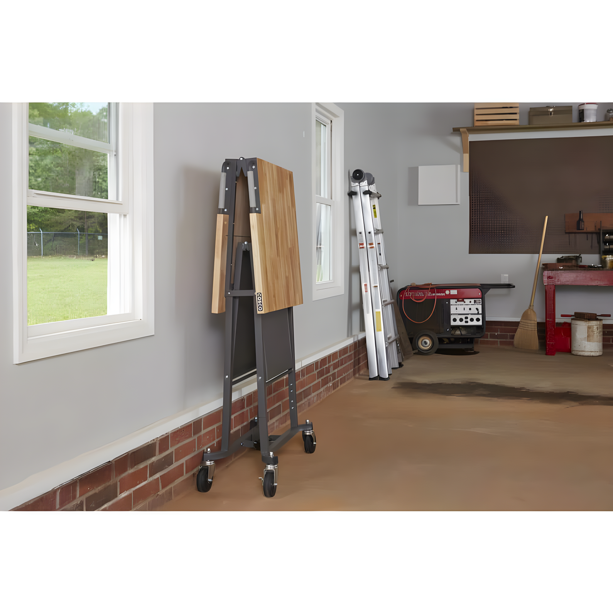 COSCO SmartFold Portable Workbench/Folding Utility Table