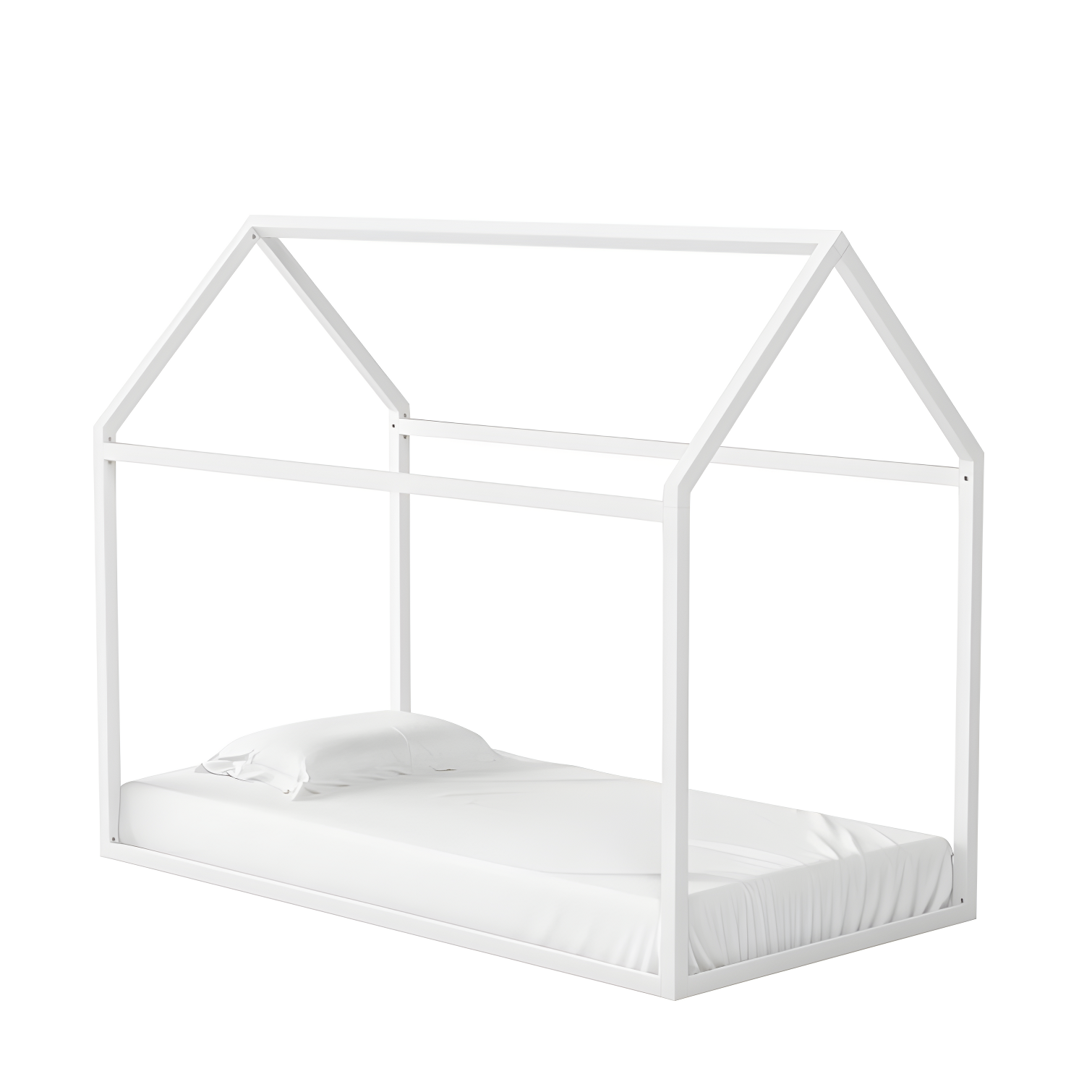 Skyler Metal Montessori House Bed