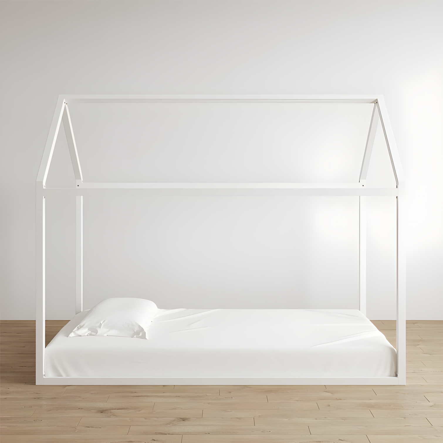 Skyler Metal Montessori House Bed