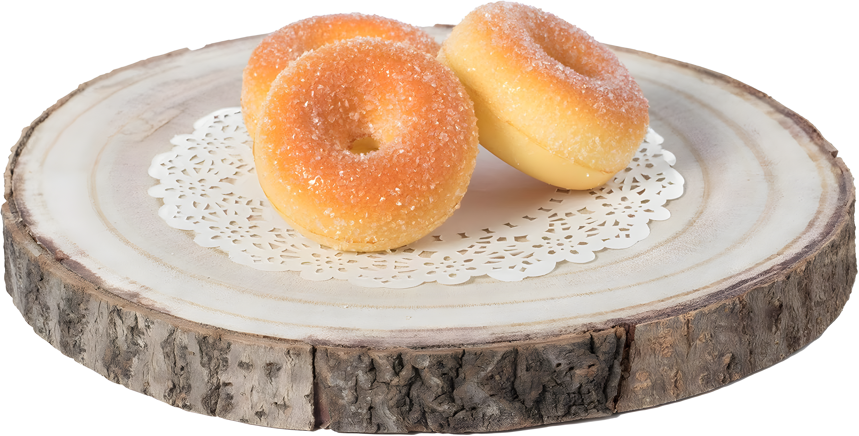 Vintiquewise Barky Natural Wood Slabs Rustic Ornament Slice Tray Table Charger 10" Diameter