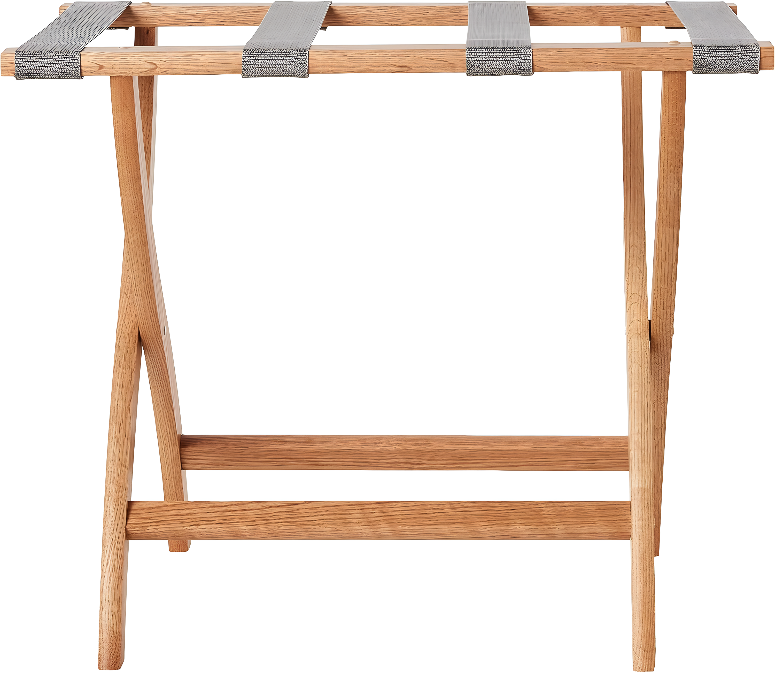 Folding Oak,Wood Luggage Rack