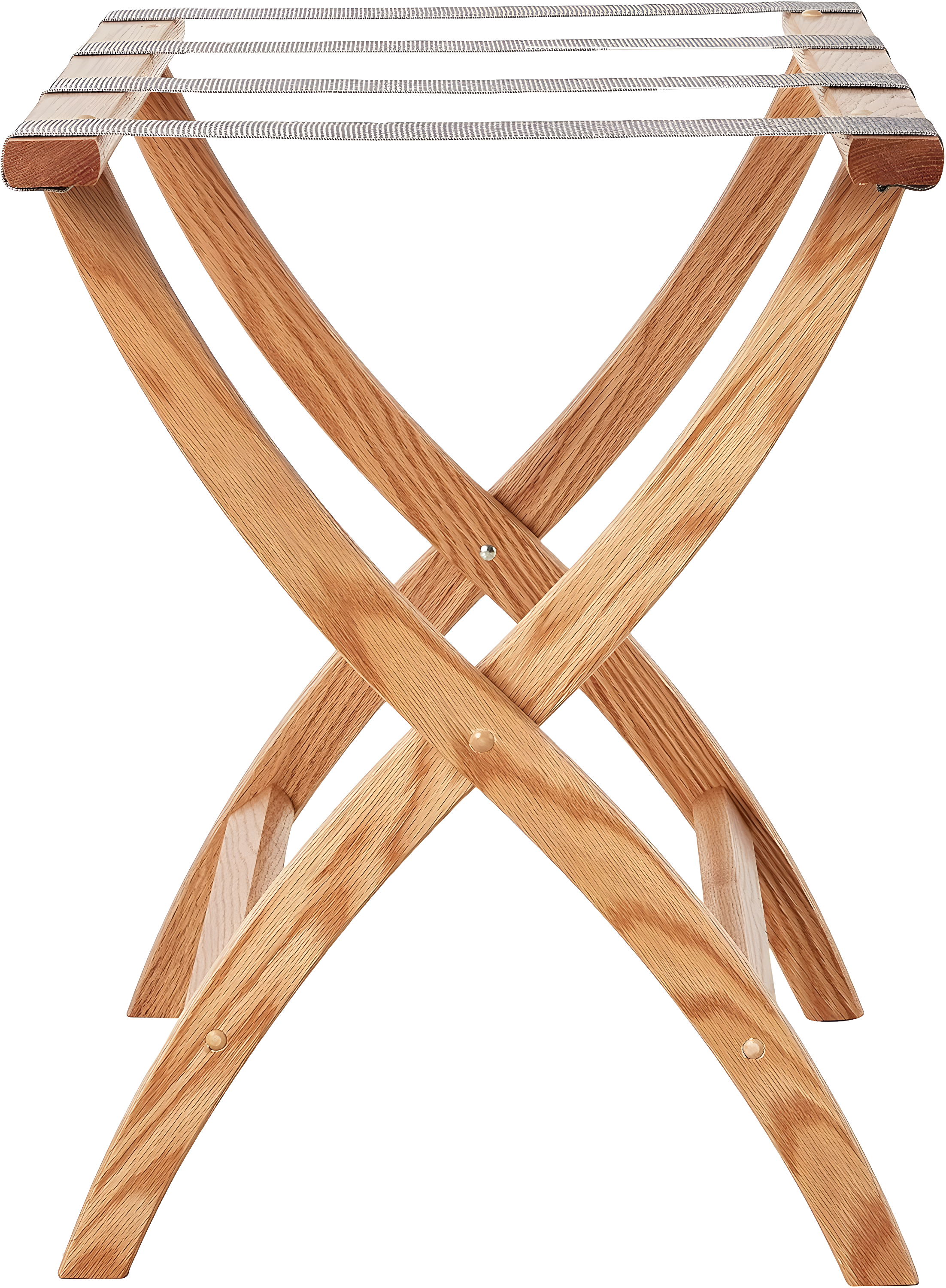 Folding Oak,Wood Luggage Rack