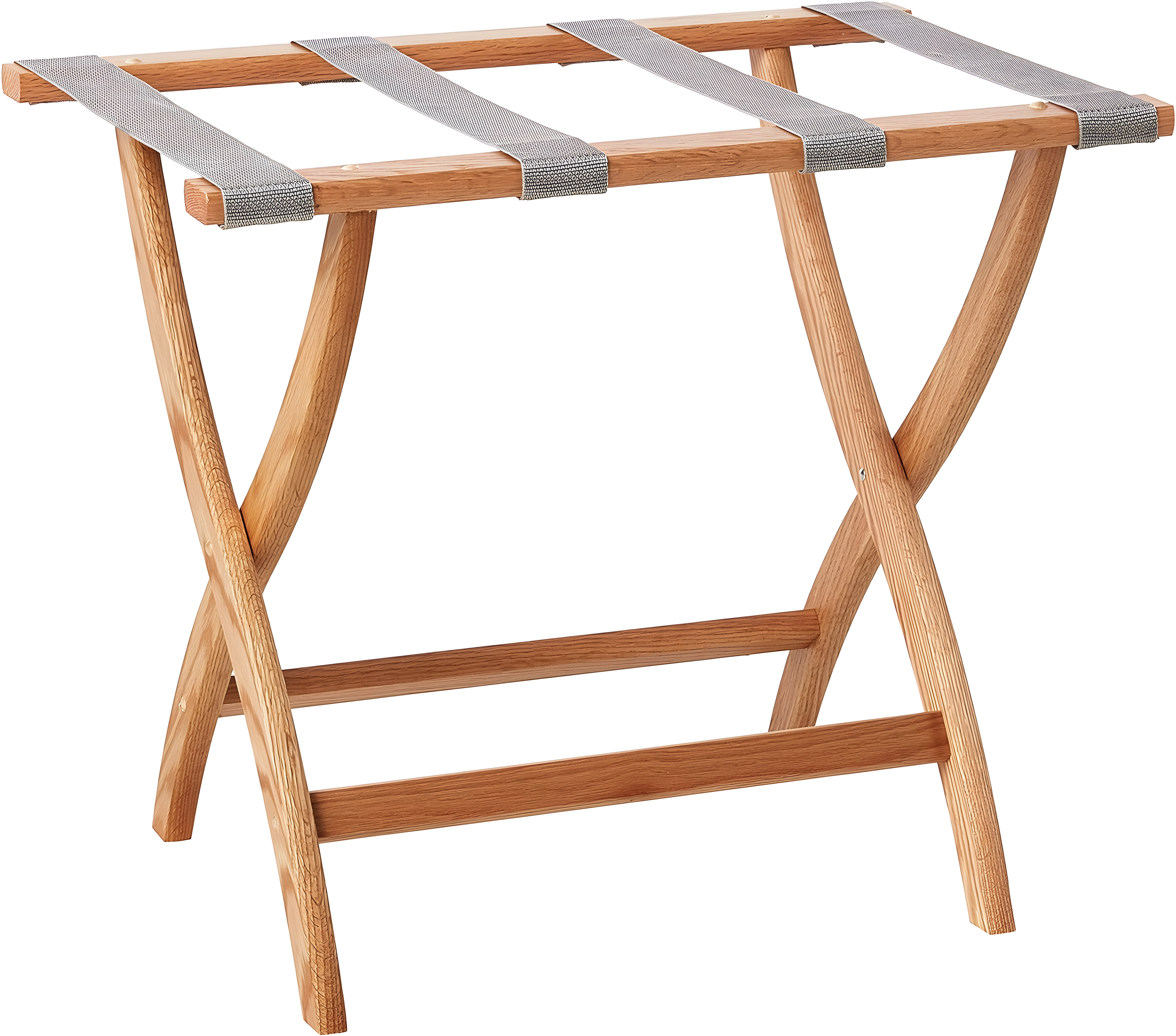 Folding Oak,Wood Luggage Rack