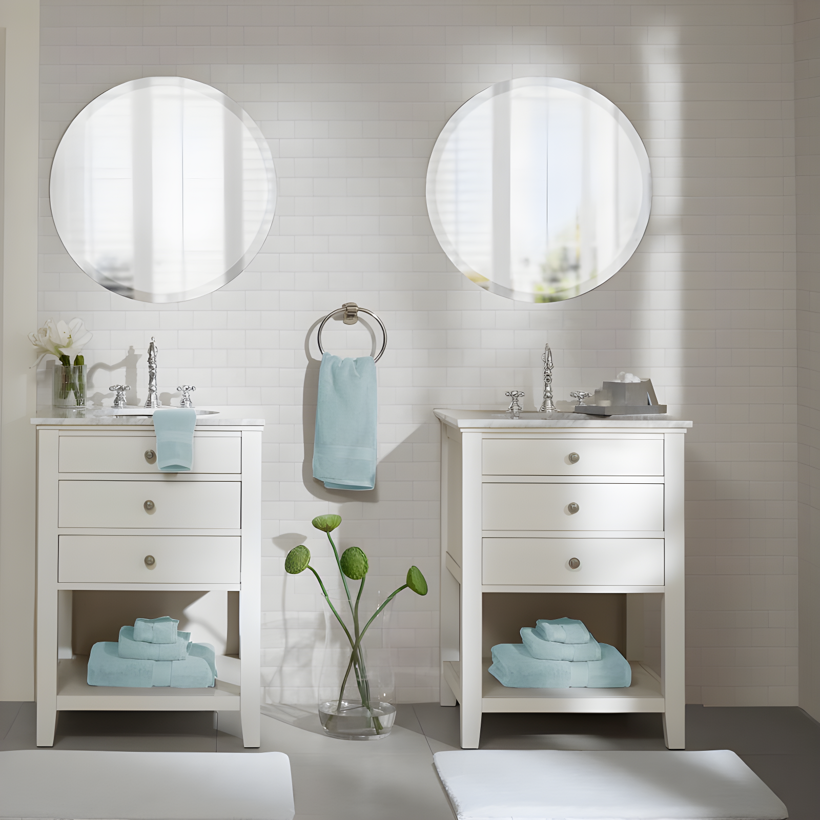 Paulafurinture 100% Cotton Bath Towels