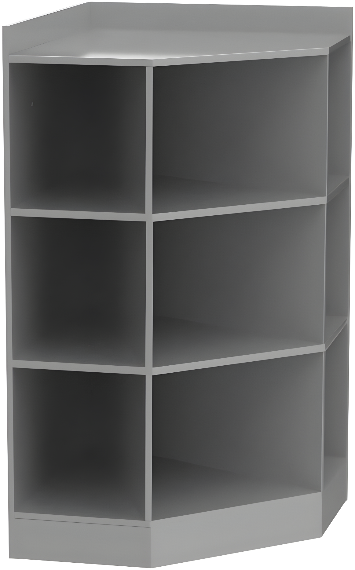 RiverRidge Home RiverRidge Kids Corner Playroom Cabinet with 6 Toy Storage Cubbies and 3 Angled Shelves