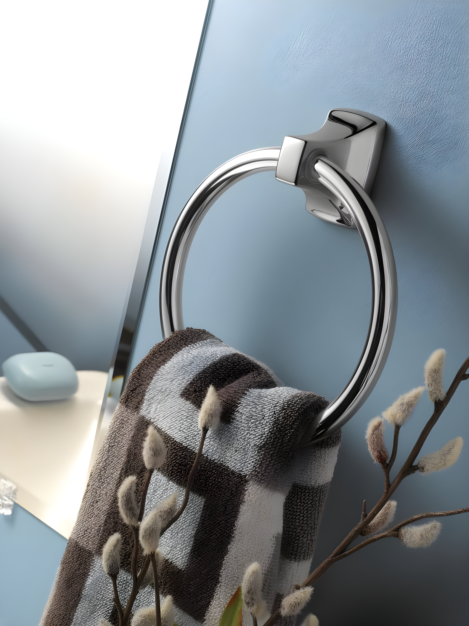 Contemporary Towel Ring