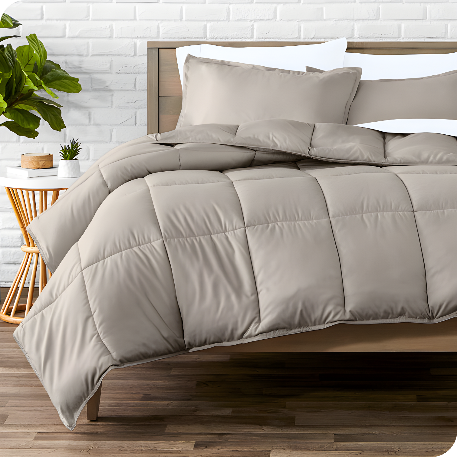 Bare Home Ultra-Soft All Season Comforter Set