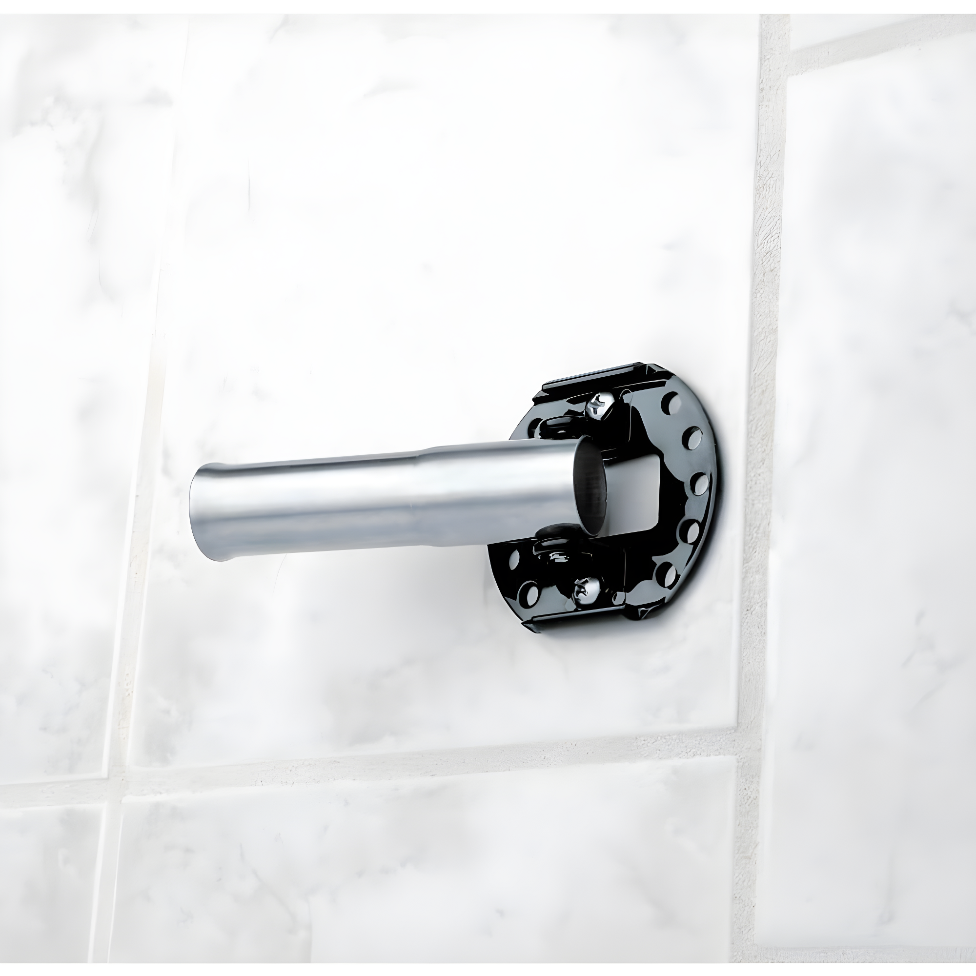 Moen Adjustable Curved Shower Rod 72 " X 72 " Chrome Finish