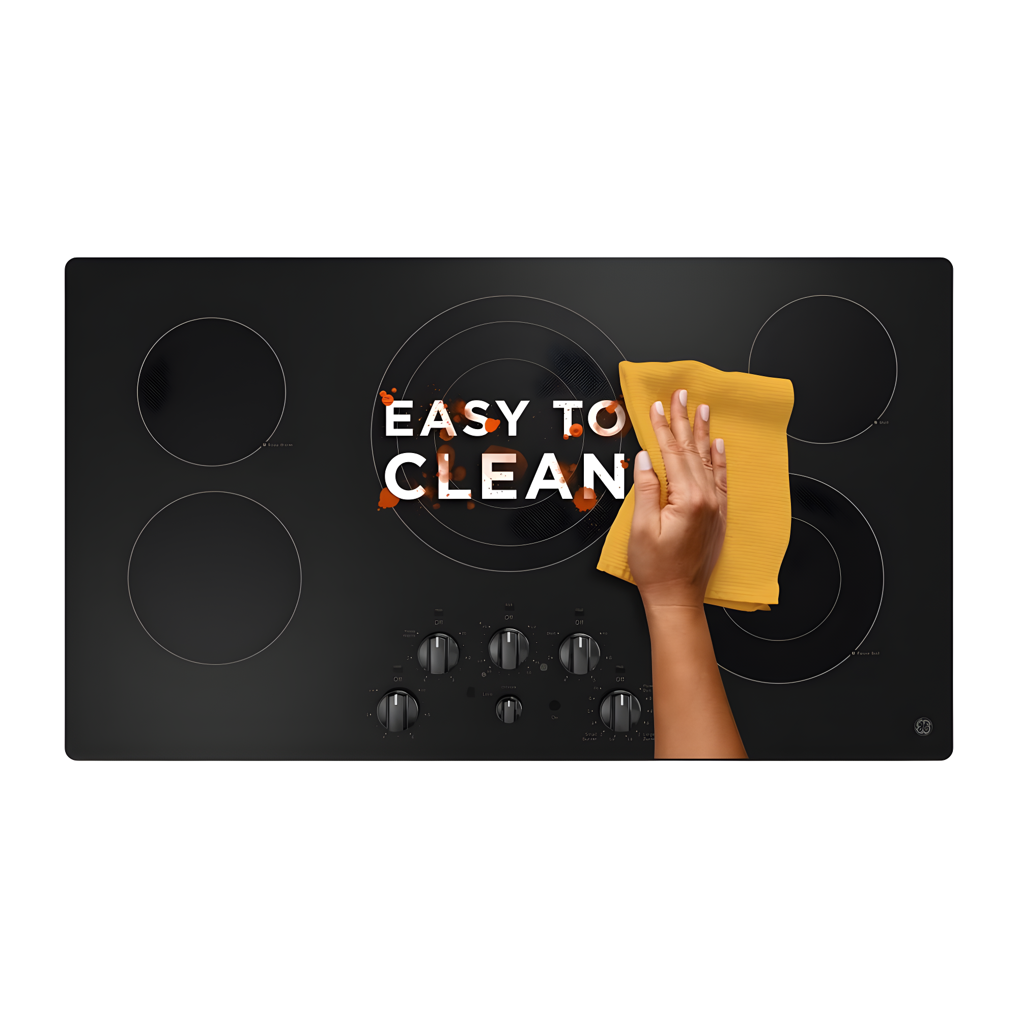 GE Appliances 36.13" Electric Cooktop with 5 Elements