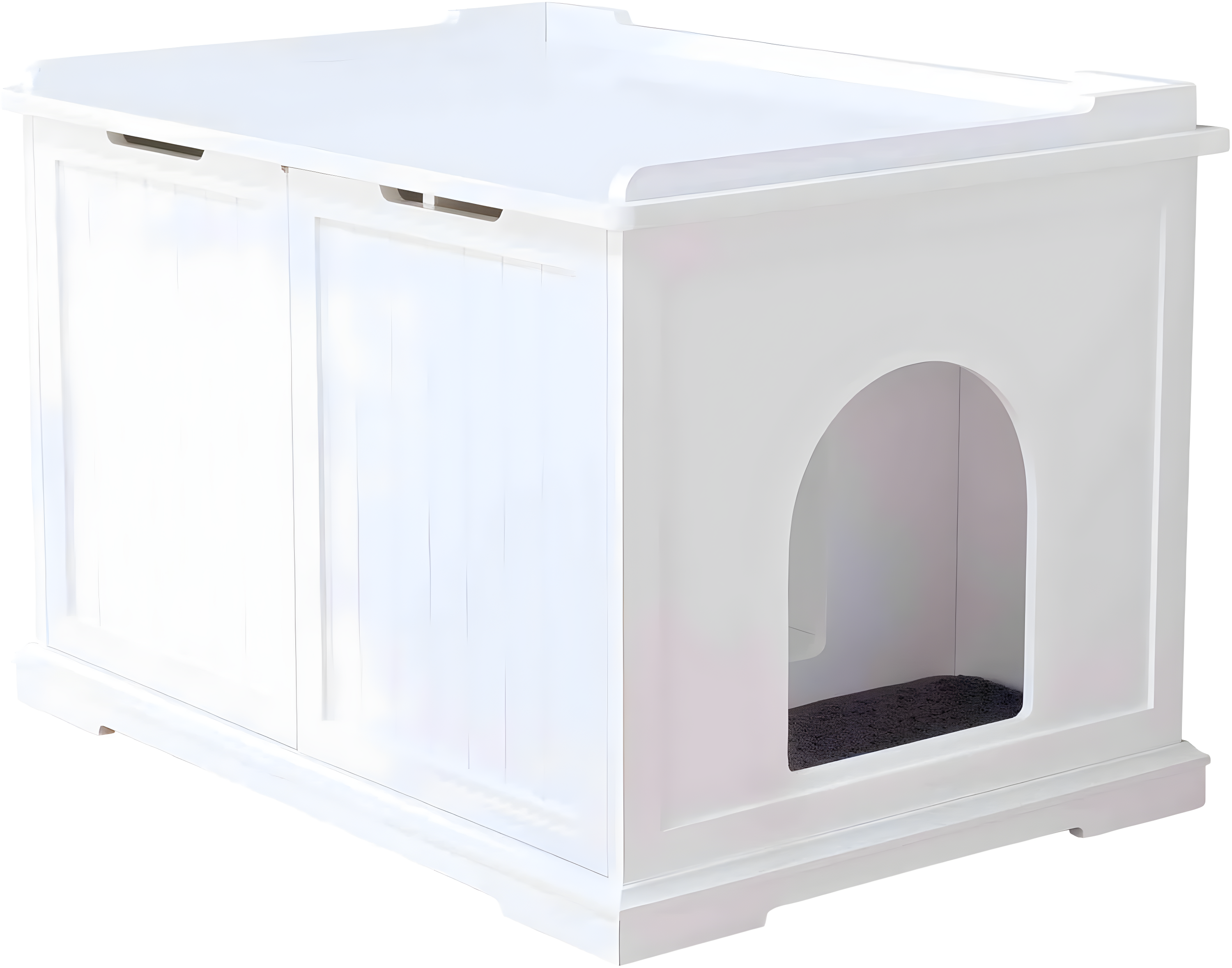 TRIXIE TRIXIE XL Furniture Style Litter Box Enclosure and Pet Home, Hidden Cat Litter Box
