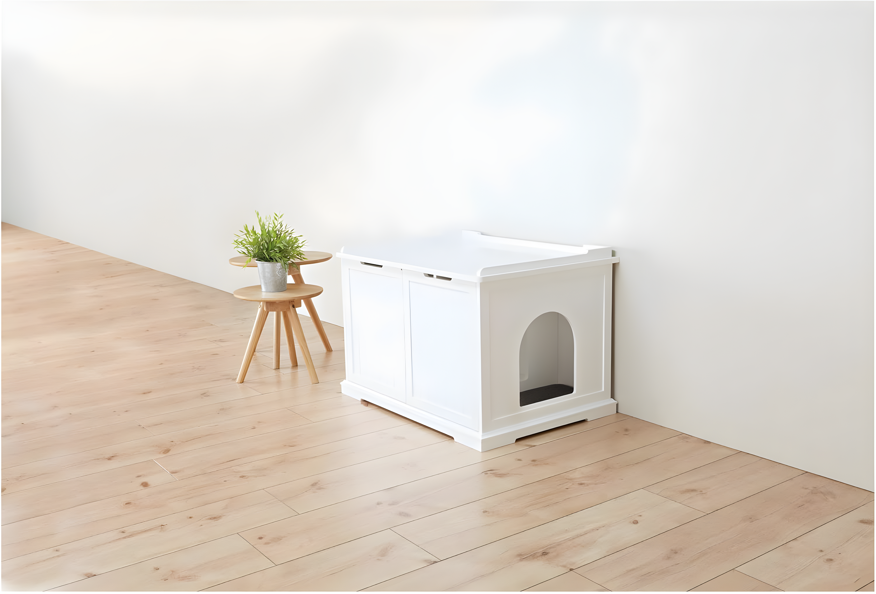 TRIXIE TRIXIE XL Furniture Style Litter Box Enclosure and Pet Home, Hidden Cat Litter Box
