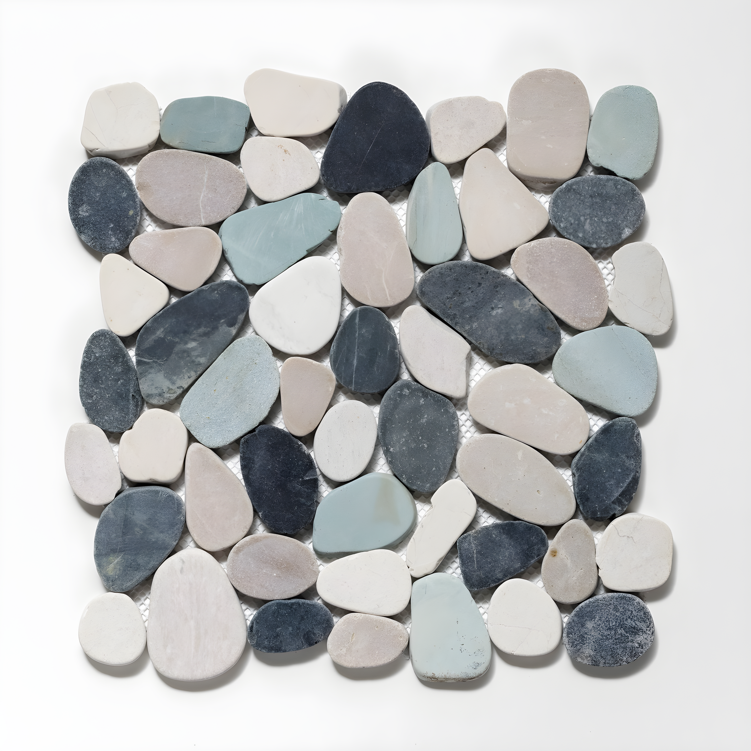 Sliced Pebble Mosaic Wall & Floor Tile