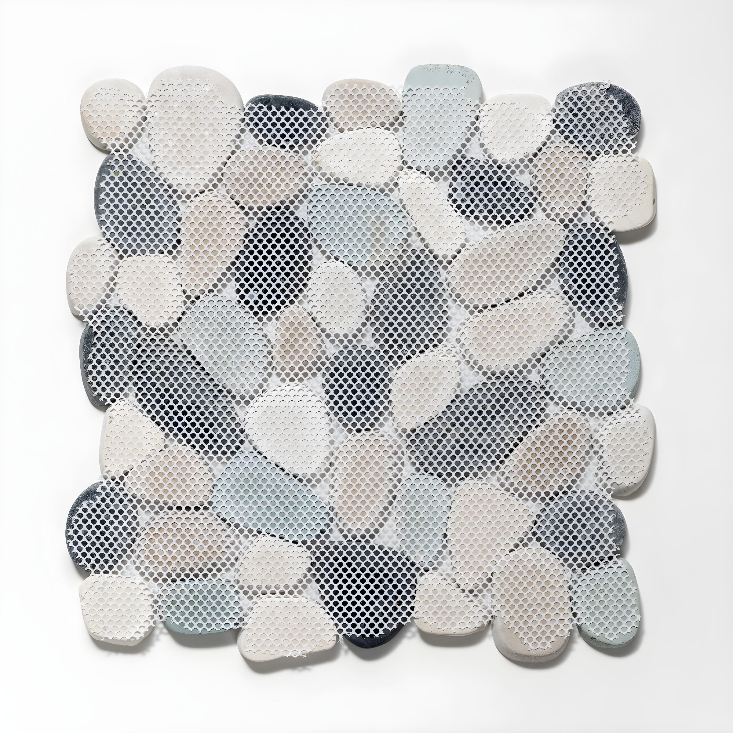 Sliced Pebble Mosaic Wall & Floor Tile