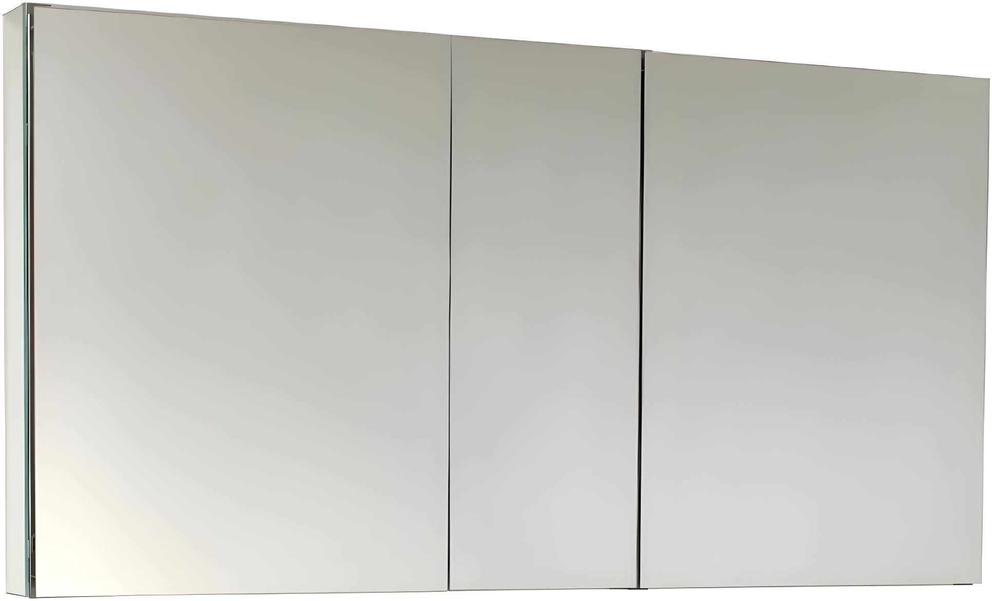 Fresca Senza 49" W x 26" H Surface/Recessed Mount Bathroom Medicine Cabinet with 4 Adjustable Shelves