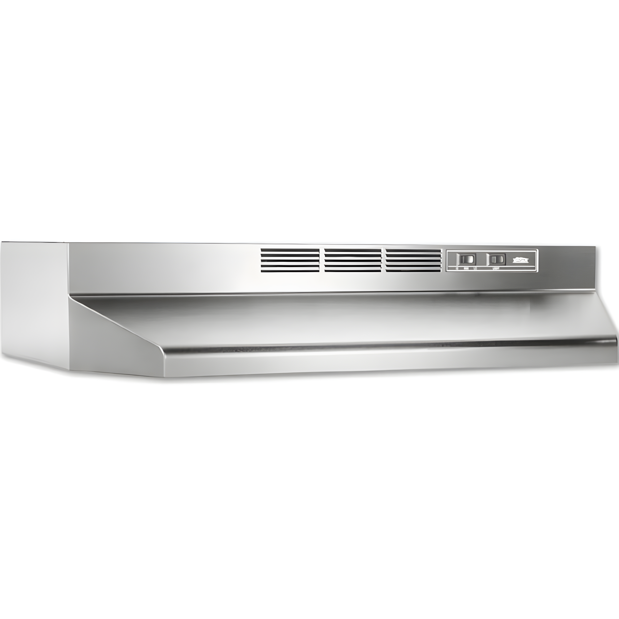 Broan NuTone Broan NuTone 30" Steel 190 CFM Ductless (Non-Vented) Under Cabinet Range Hood with Charcoal Filter 413004