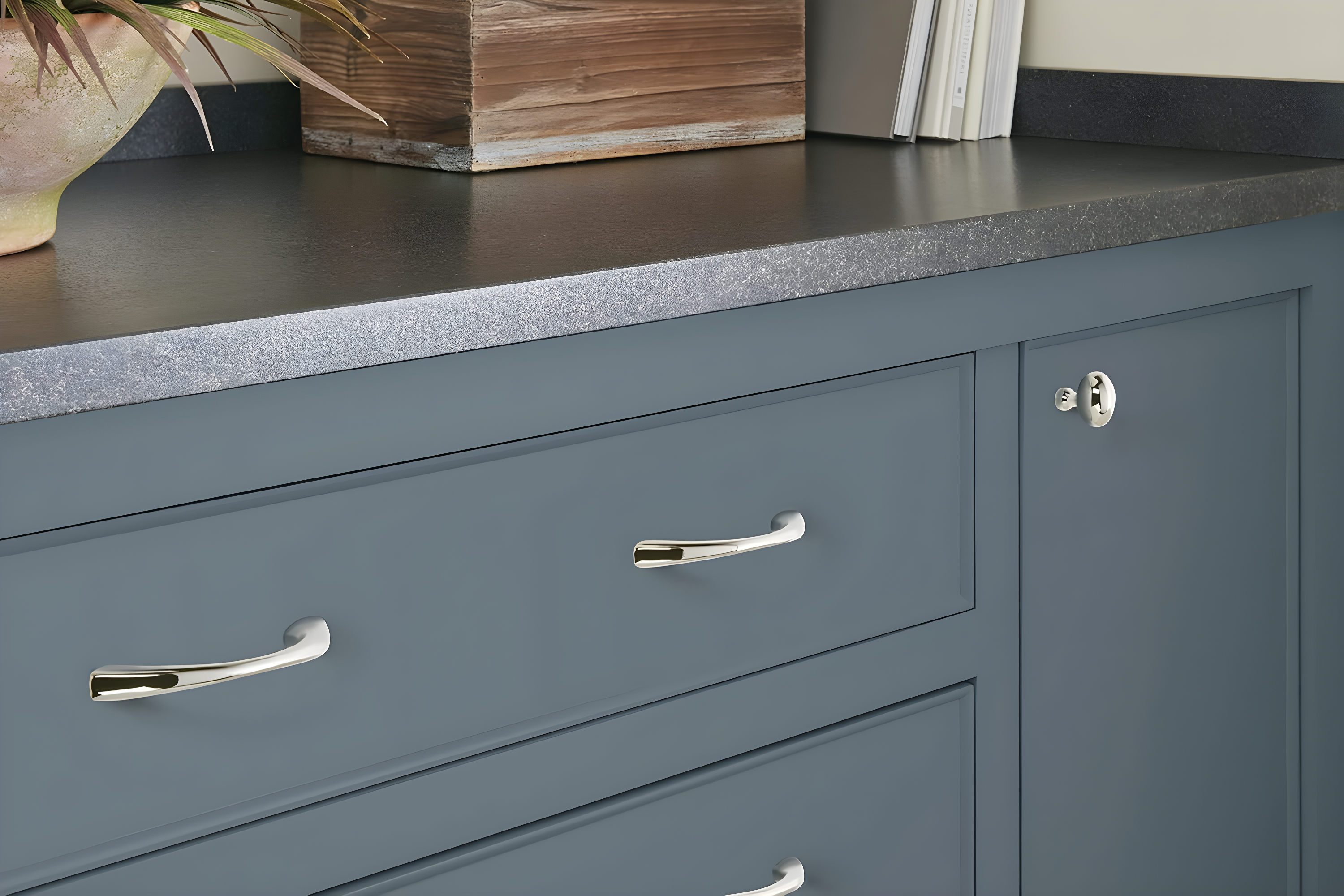 1 3/8" Length Oval Knob Multipack