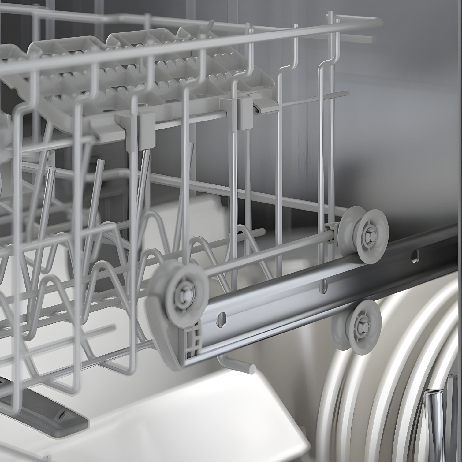 Bosch 800 Series 24" Front Control Built-In Dishwasher with Hybrid Tub & Reviews | Wayfair