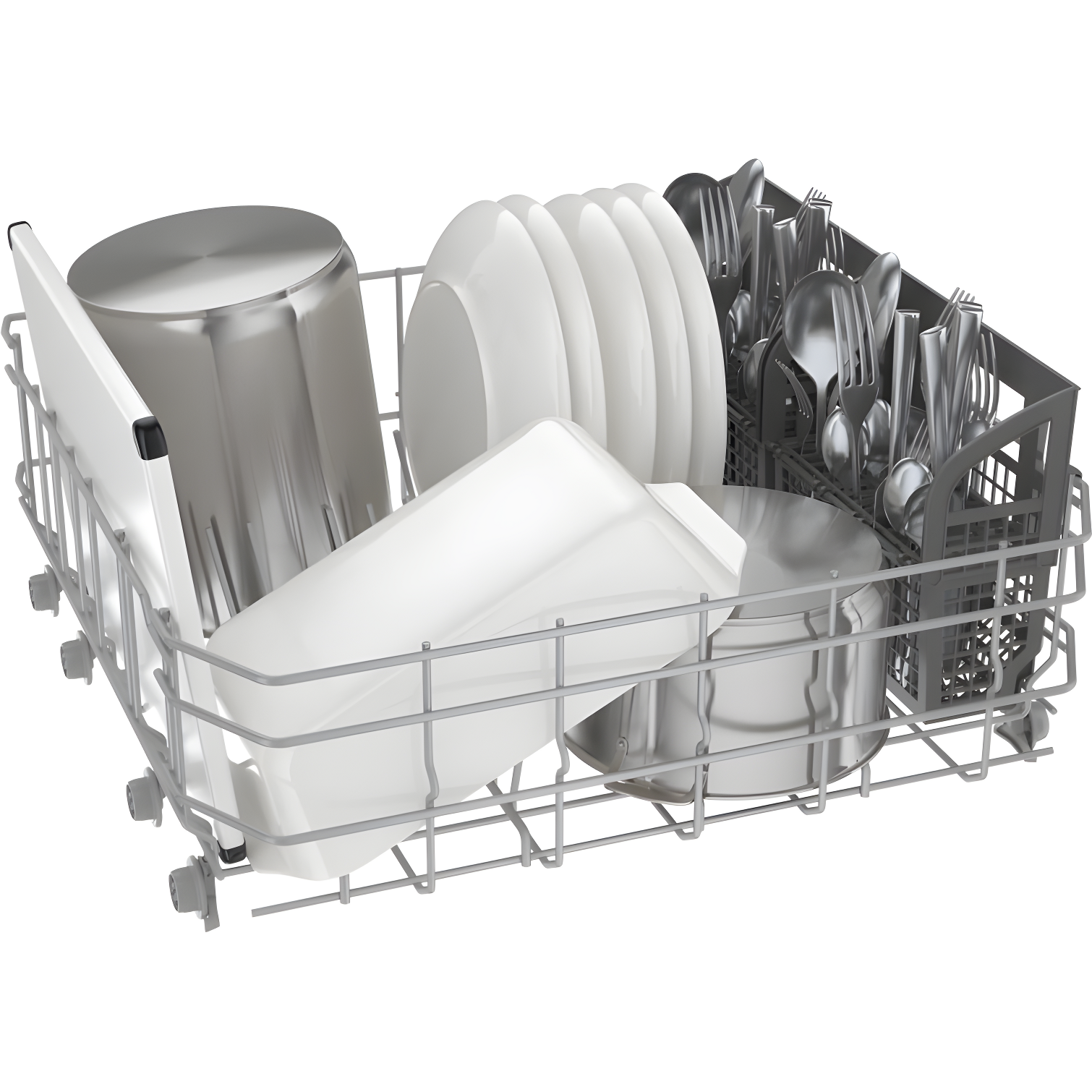 Bosch 800 Series 24" Front Control Built-In Dishwasher with Hybrid Tub & Reviews | Wayfair