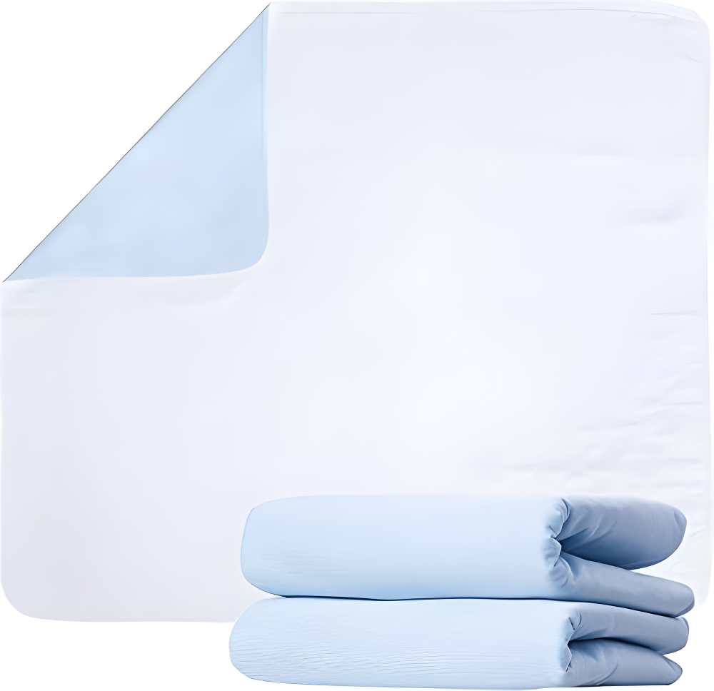 GREEN LIFESTYLE Washable Underpads 2 Pack - Large Bed Pads, 48" x 48", for use as Incontinence Bed Pads, Reusable Pet Pads, Great for Dogs, Cats, Bunny, Seniors Bed Pad (Pack of 2 - 48x48)