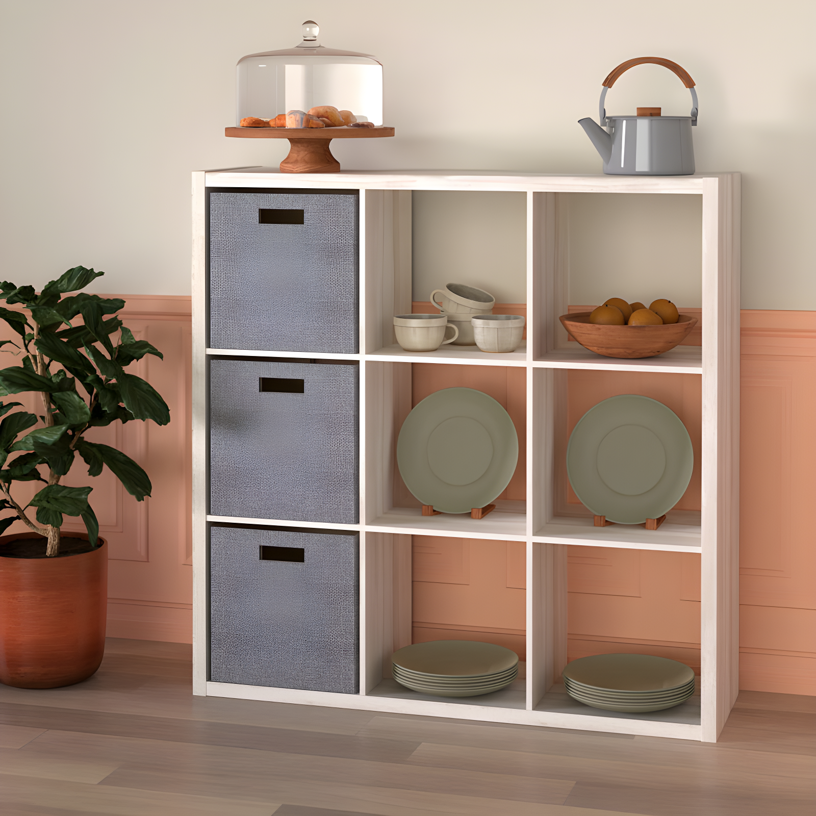 Decorative Storage Fabric Bin