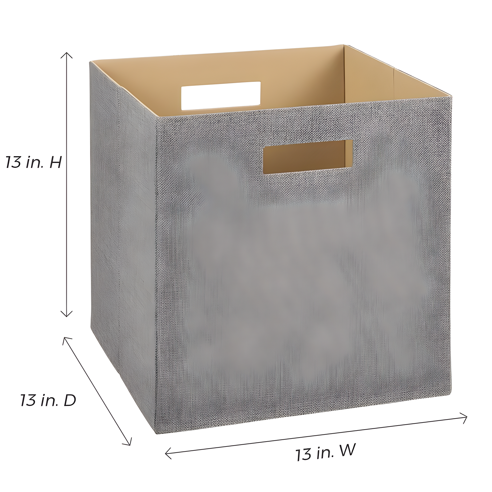 Decorative Storage Fabric Bin