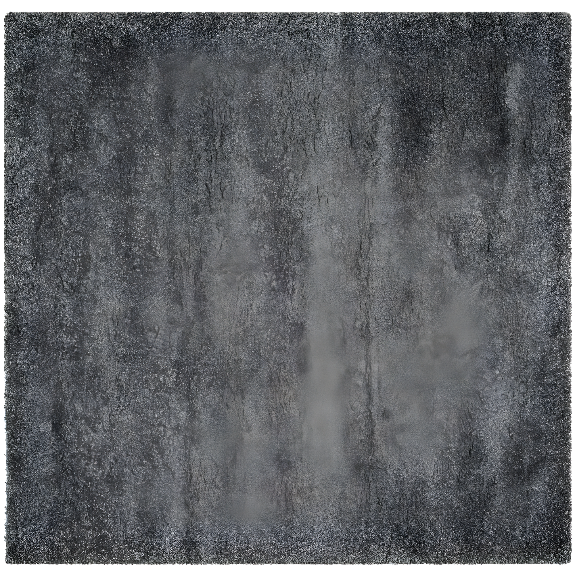 Shag SG151 Power Loomed Indoor Area Rug - Dark Grey - 4'x4' - Safavieh.
