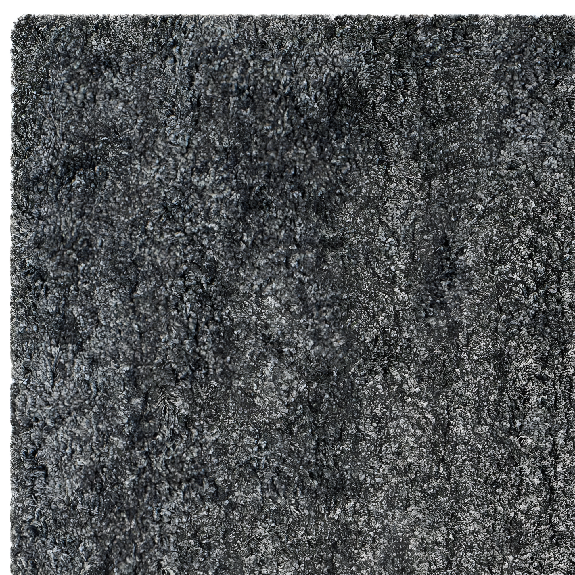 Shag SG151 Power Loomed Indoor Area Rug - Dark Grey - 4'x4' - Safavieh.