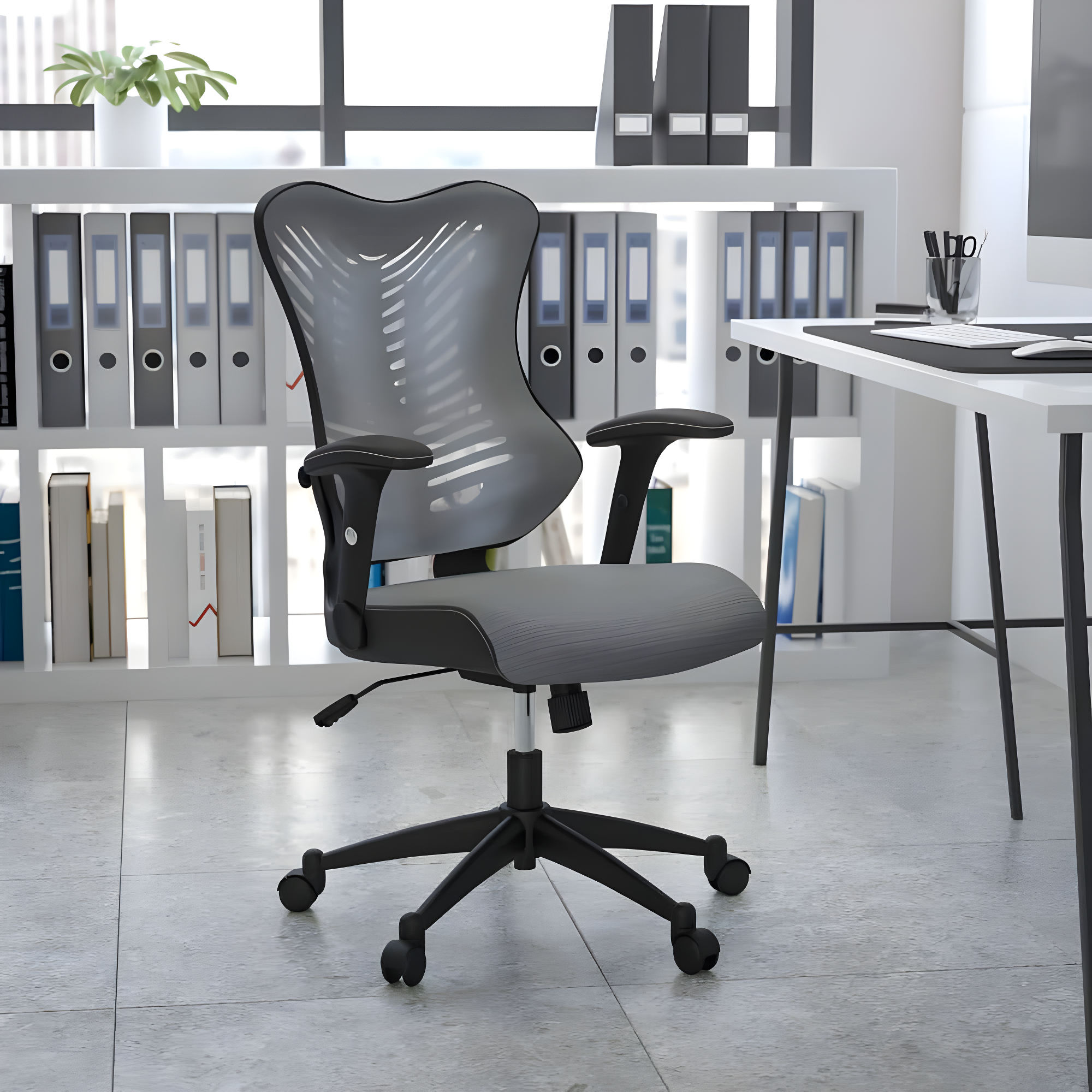 Siwar High-Back Designer Ergonomic Office Chair with Adjustable Armrests