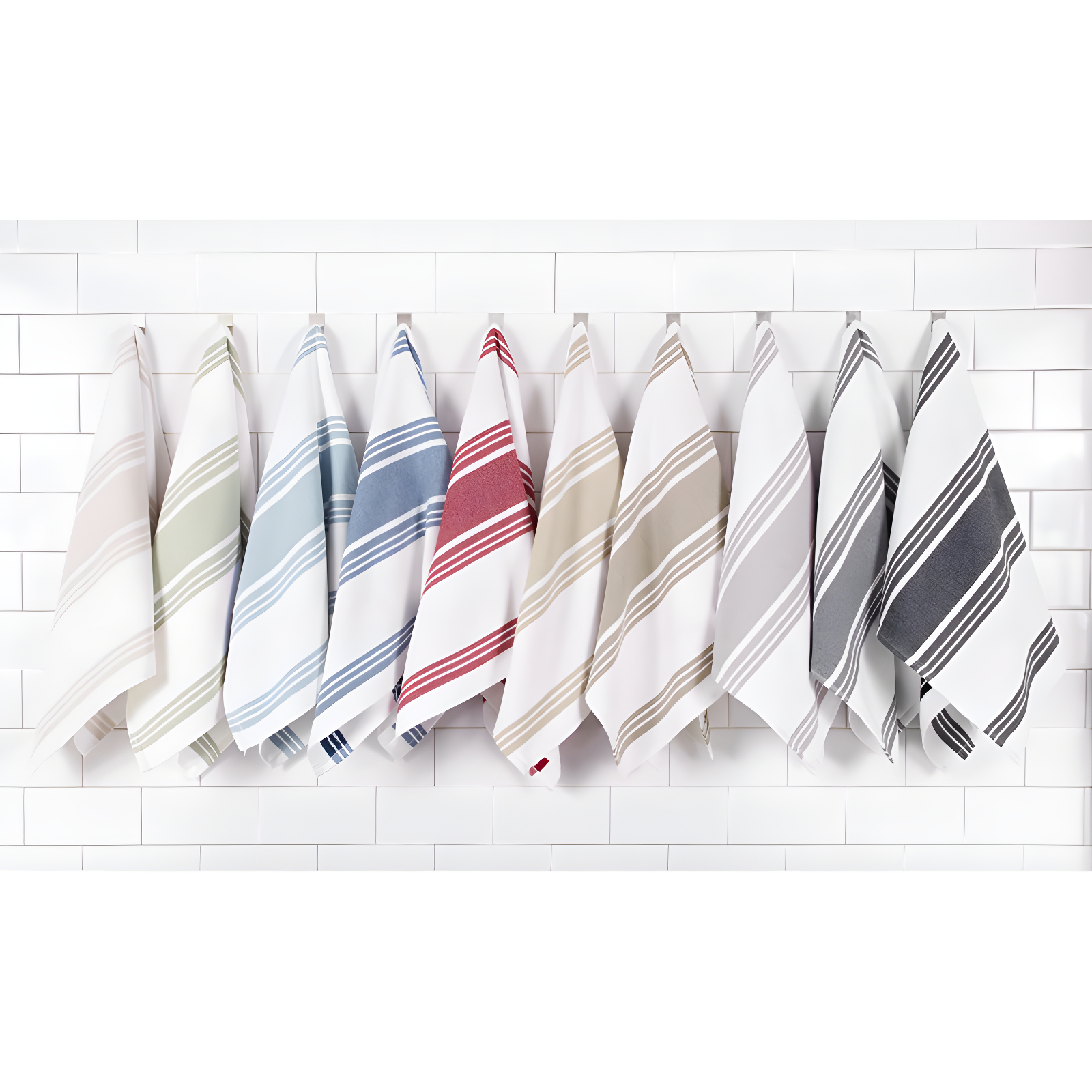 All-Clad Dual Striped Tea Towel
