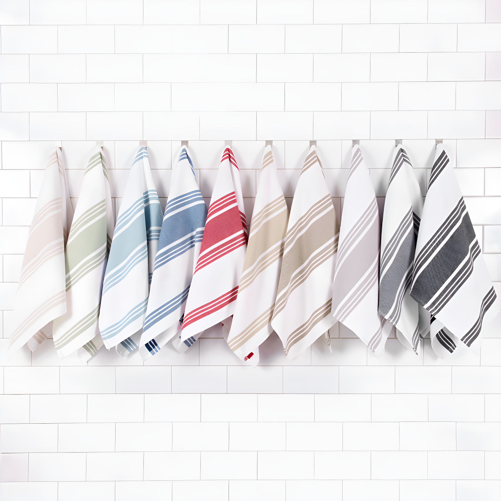 All-Clad Dual Striped Tea Towel