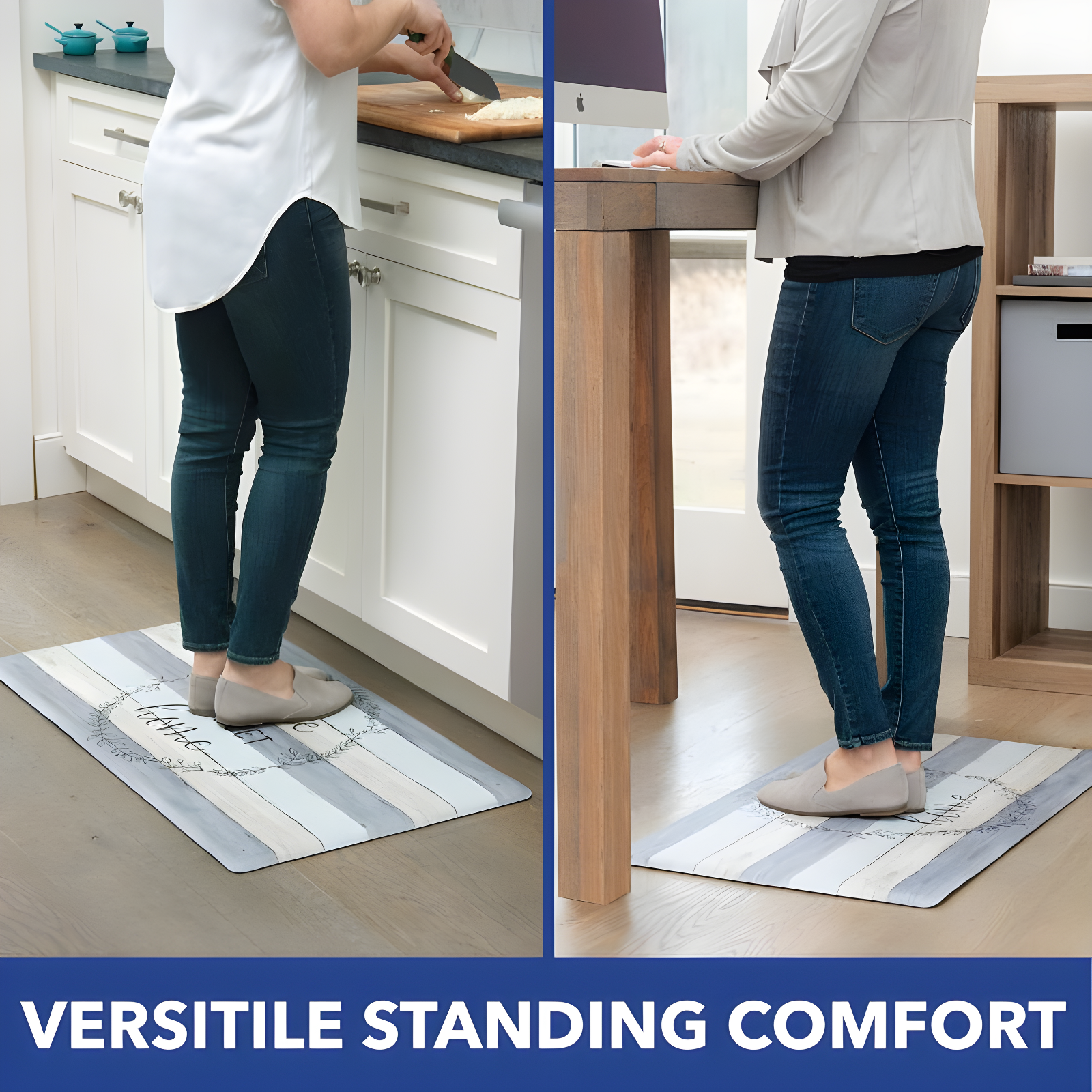 SoHome Cozy Living Home Sweet Home Modern Farmhouse Anti-Fatigue Mat & Reviews | Wayfair