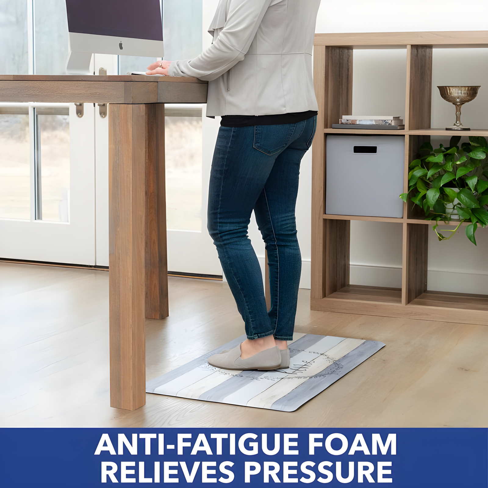 SoHome Cozy Living Home Sweet Home Modern Farmhouse Anti-Fatigue Mat & Reviews | Wayfair