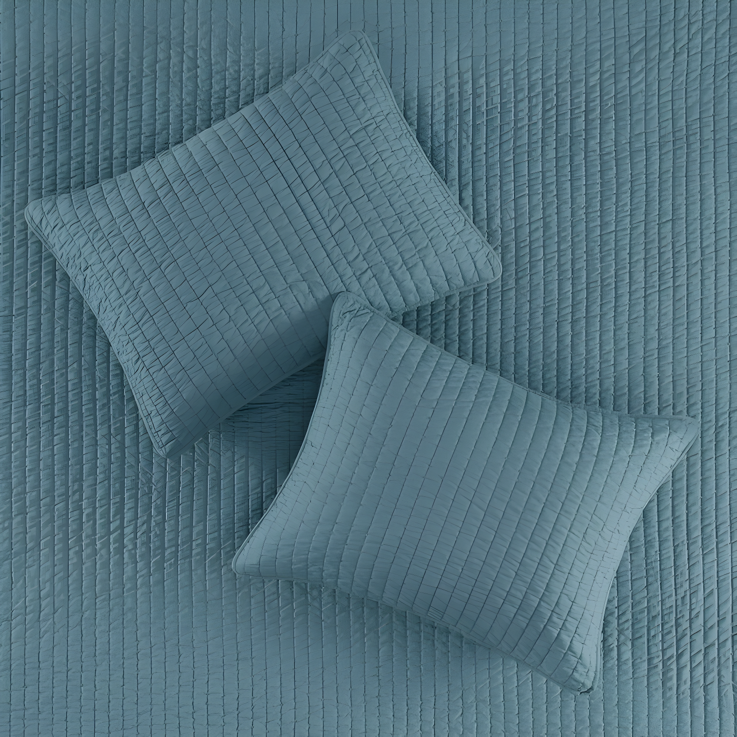 Madison Park Barwick Reversible Solid 3 Piece Quilt Set