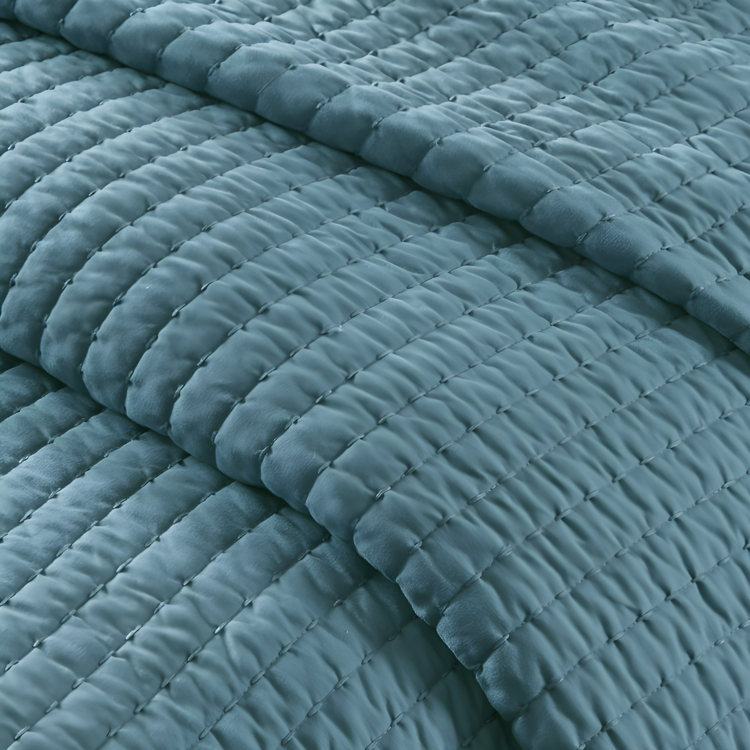 Madison Park Barwick Reversible Solid 3 Piece Quilt Set