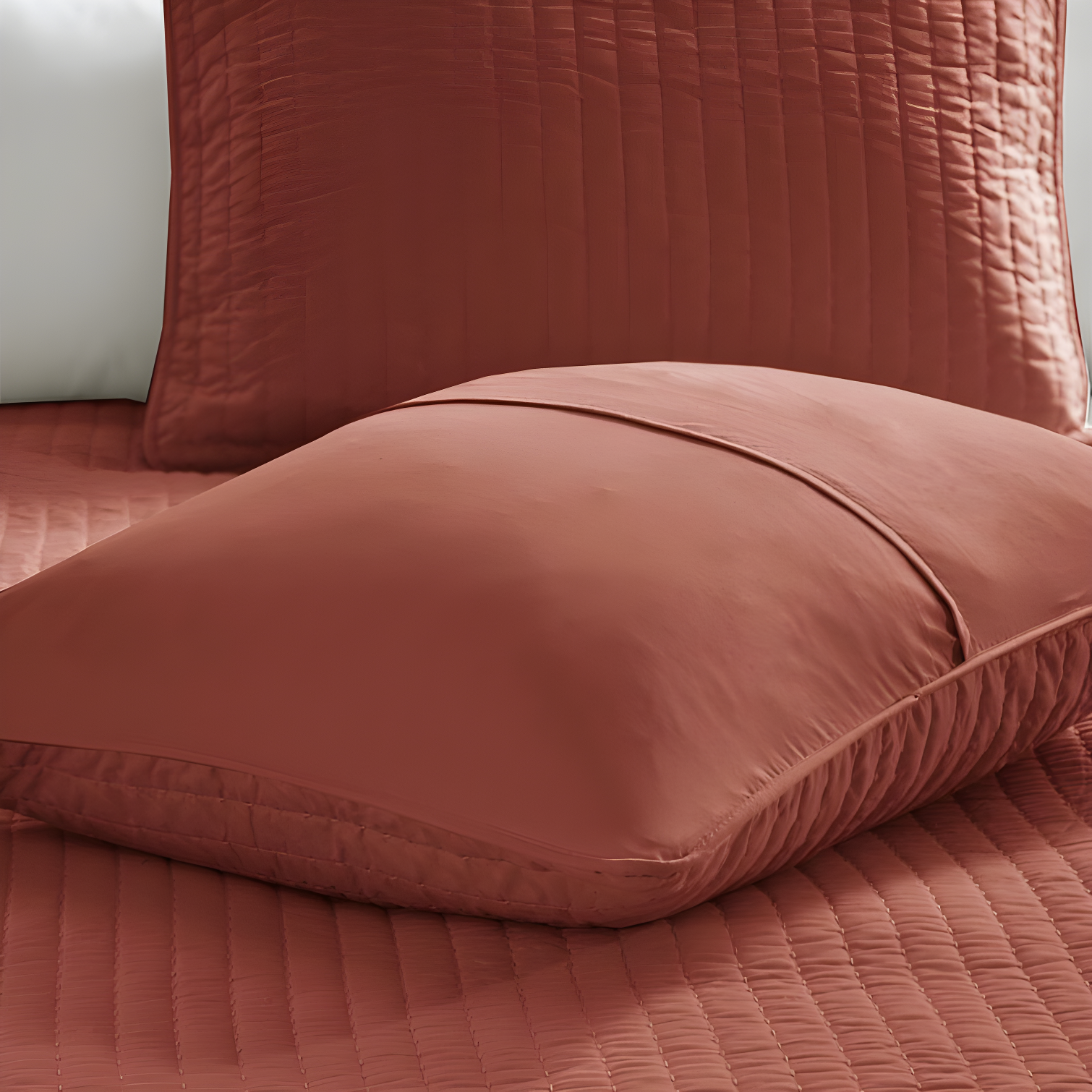Madison Park Barwick Reversible Solid 3 Piece Quilt Set