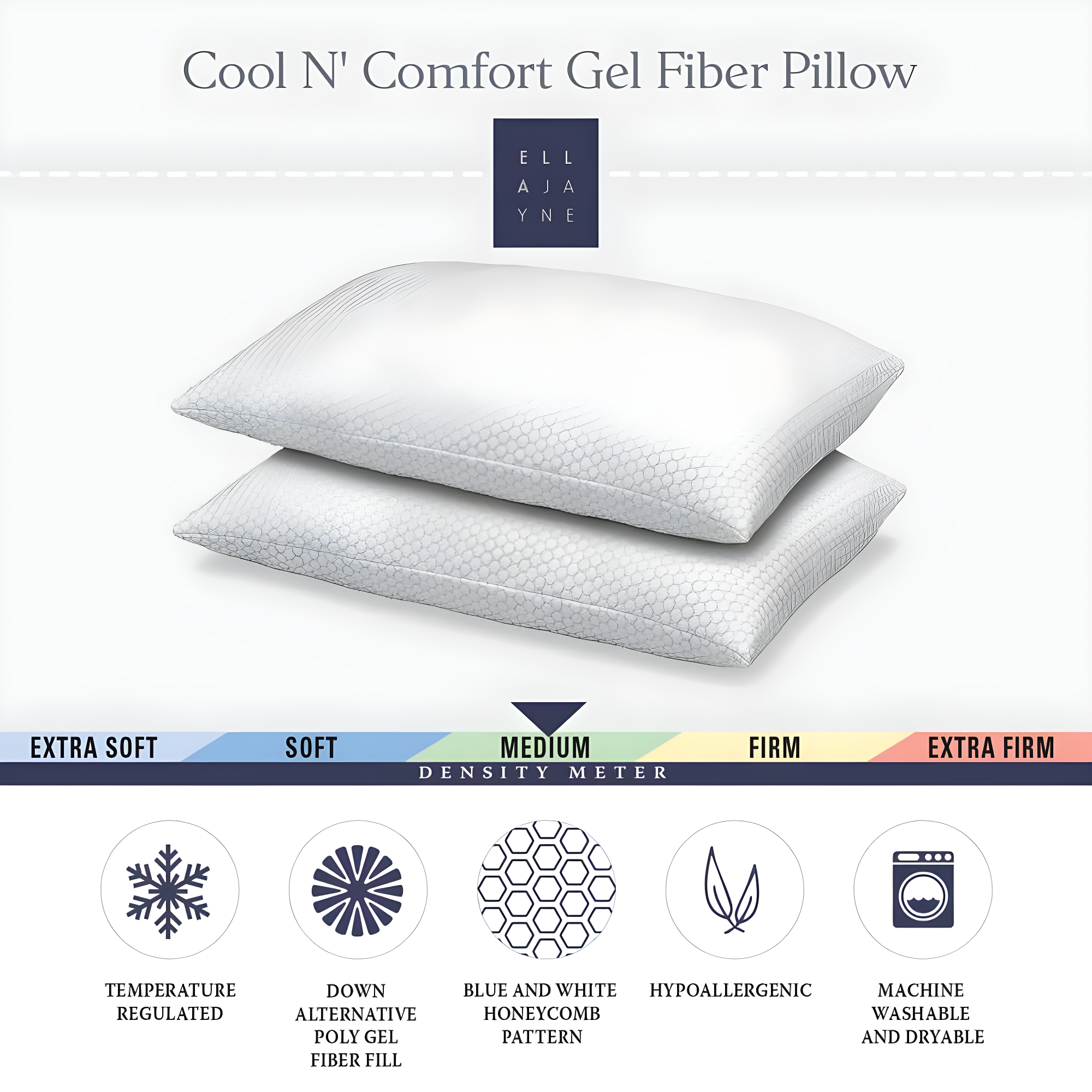 Ella Jayne Home Cool N' Comfort Pillow (Set of 2) (Set of 2)